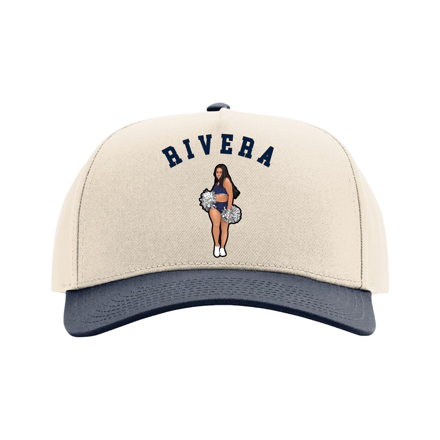 Full Fabric Five-Panel Champ Cap