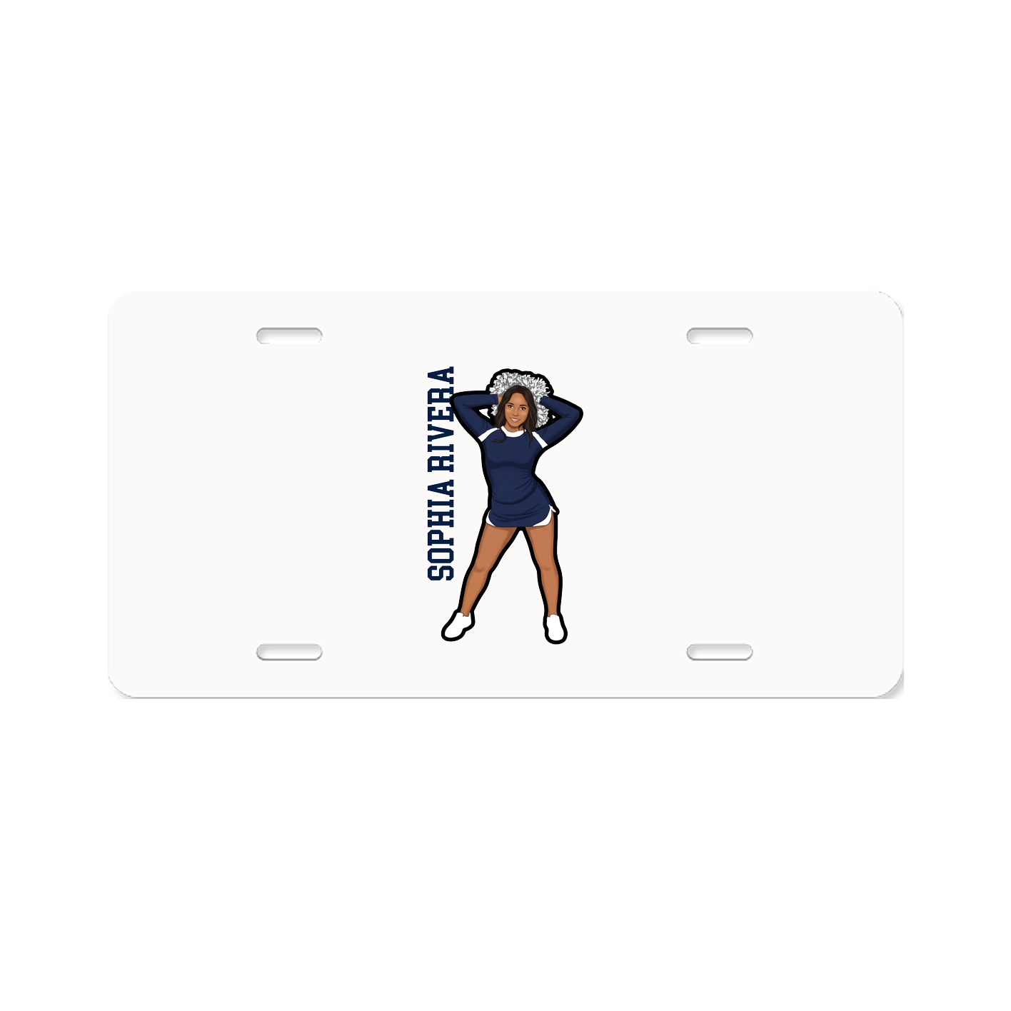 Aluminum License Plate