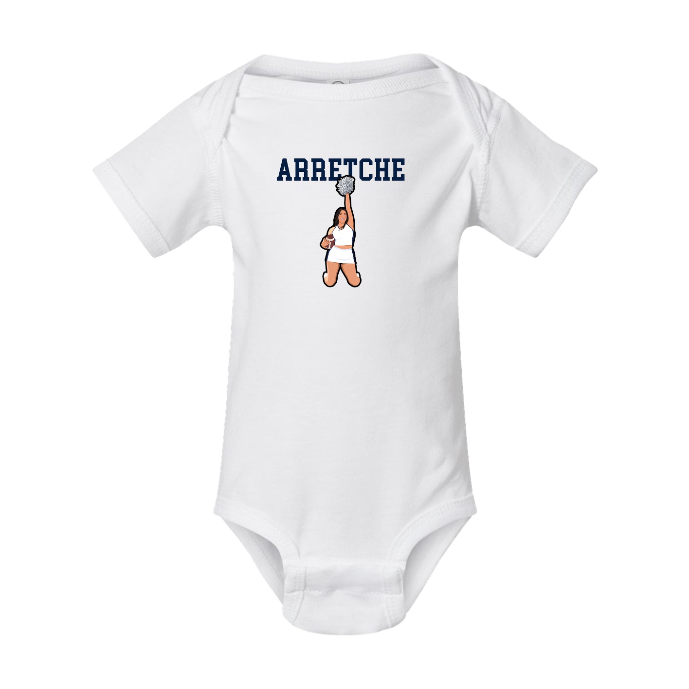 Baby Onesie — Shirsey in White