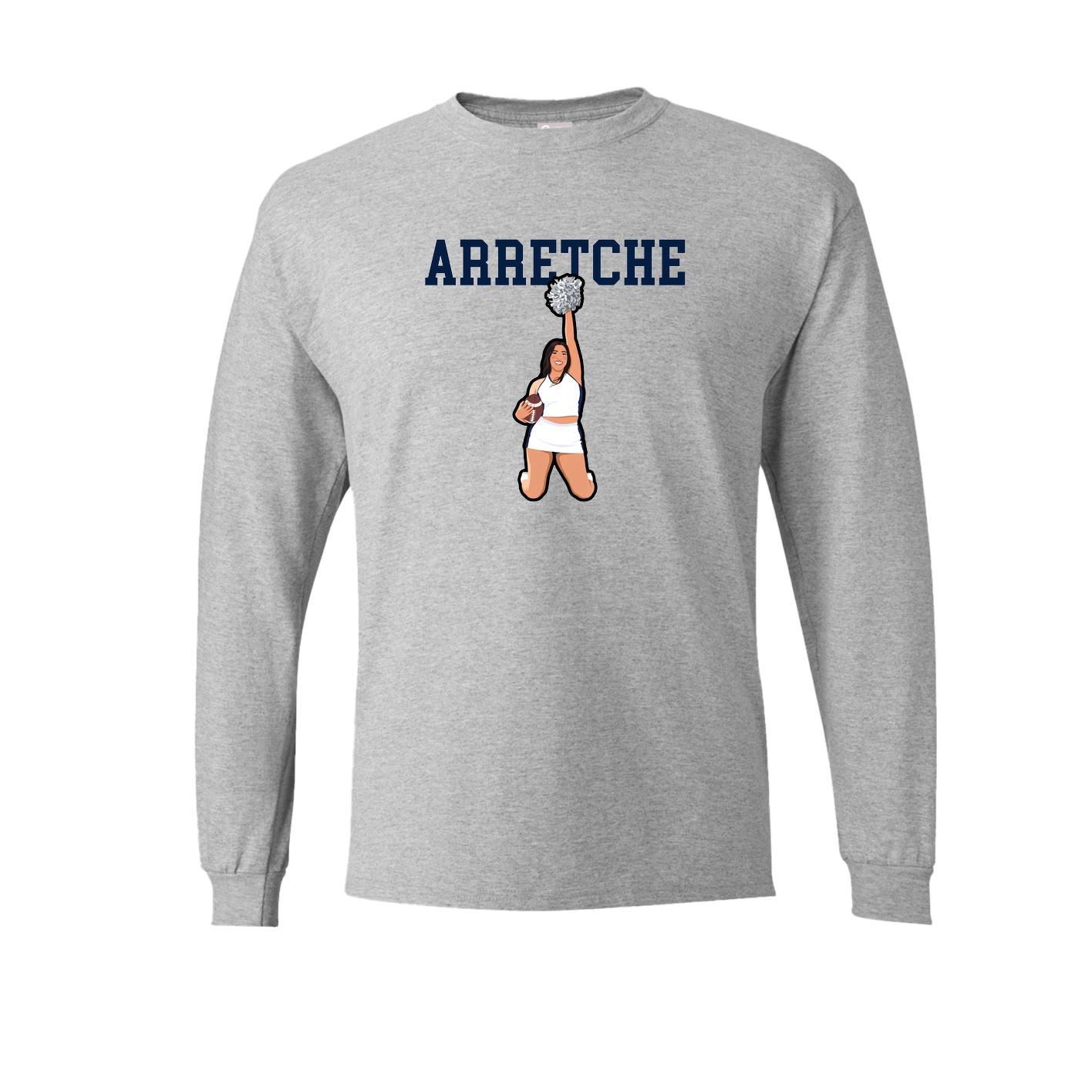 Long Sleeve Tee — Shirsey in Grey