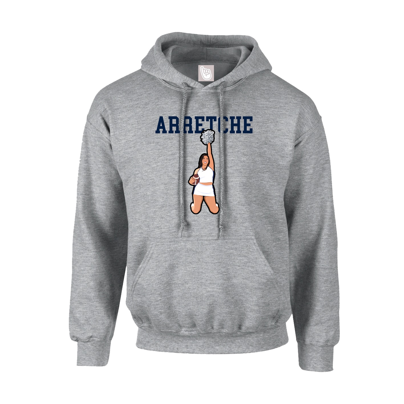 Youth Hoodie — Shirsey in Grey