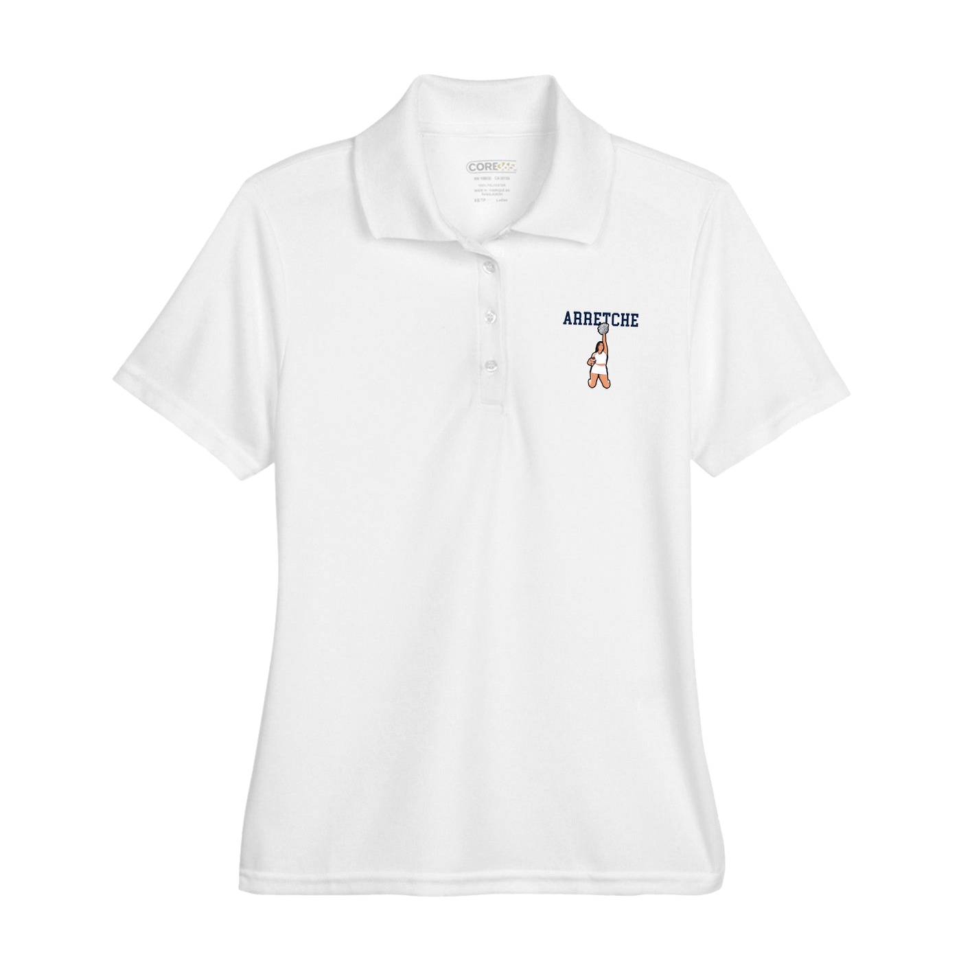 Womens Performance Polo — Shirsey in White