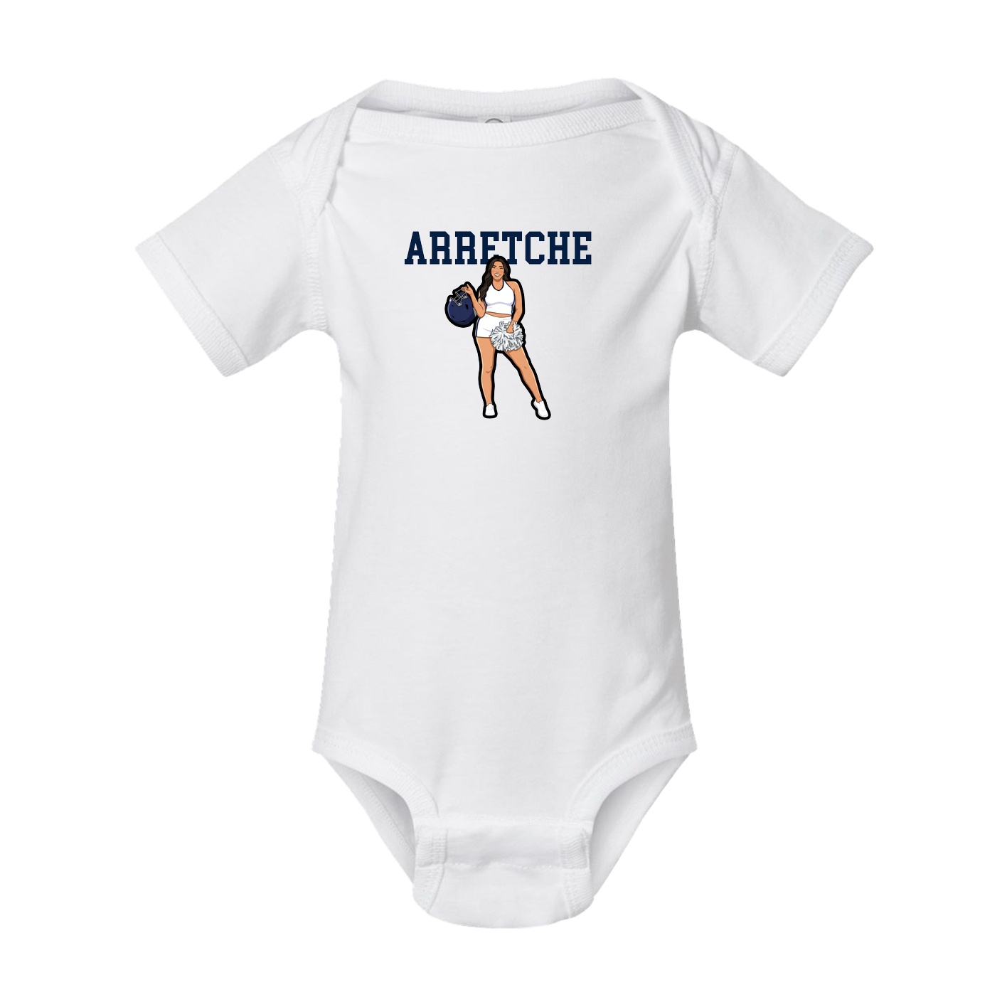 Baby Onesie — Shirsey in White