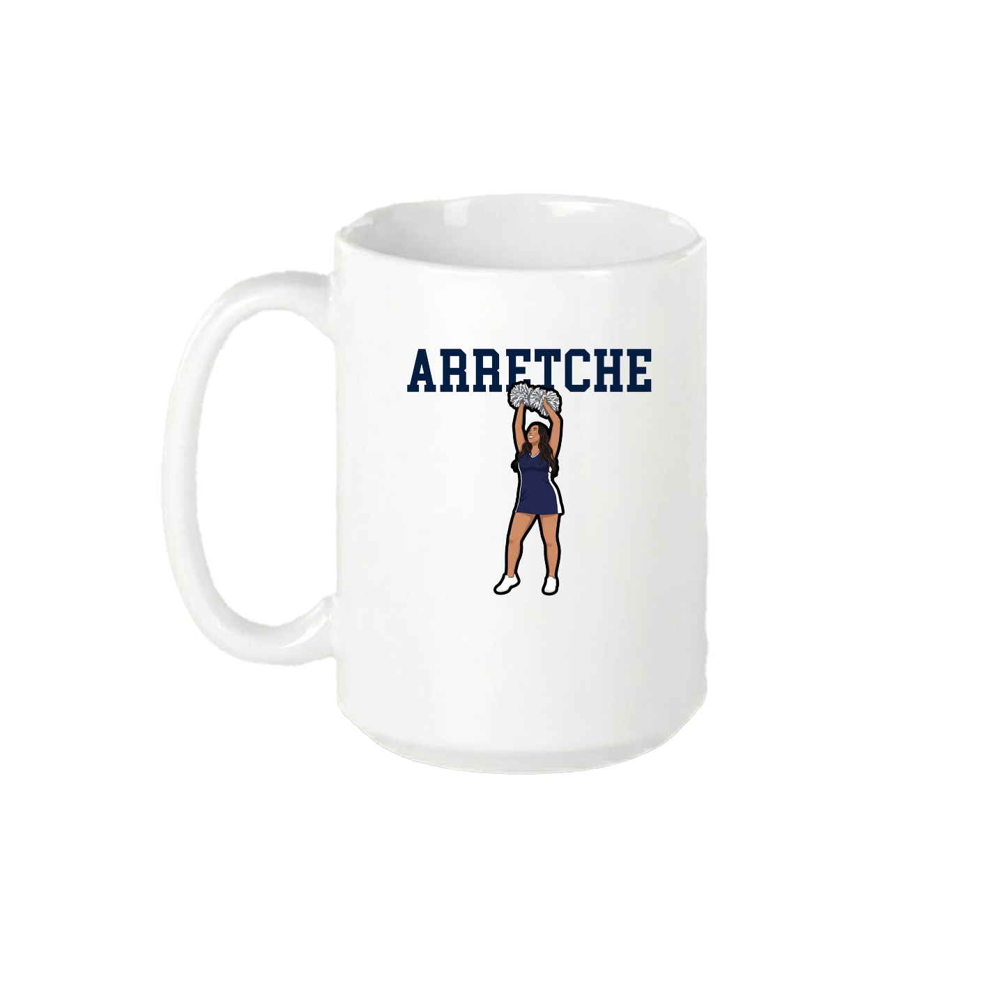 15oz Coffee Mug — Shirsey in White