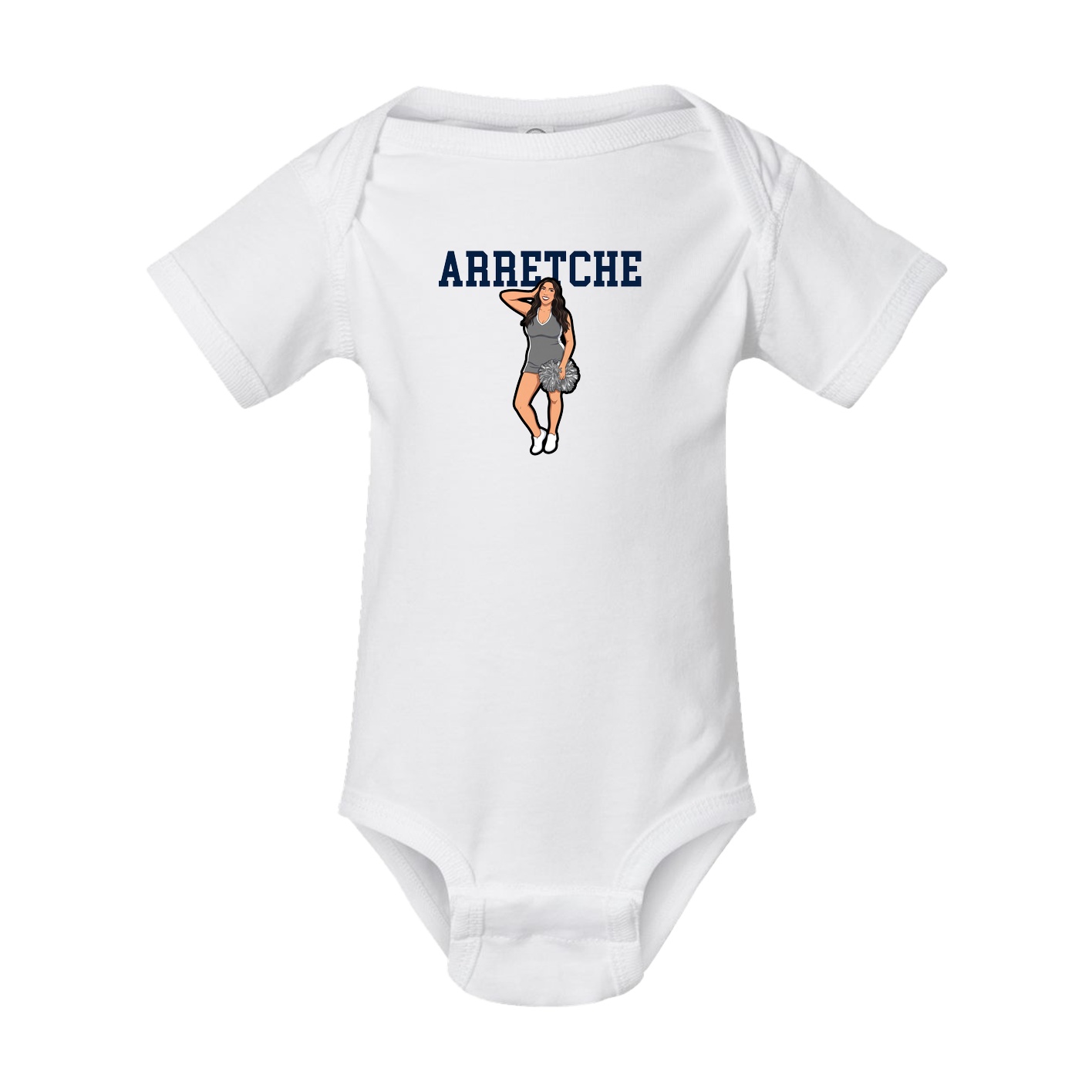 Baby Onesie — Shirsey in White