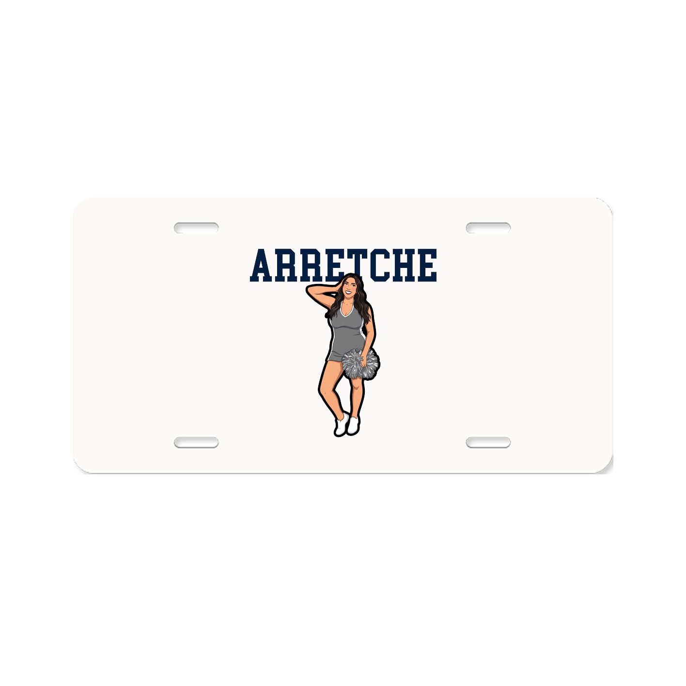 License Plate — Shirsey in Classic