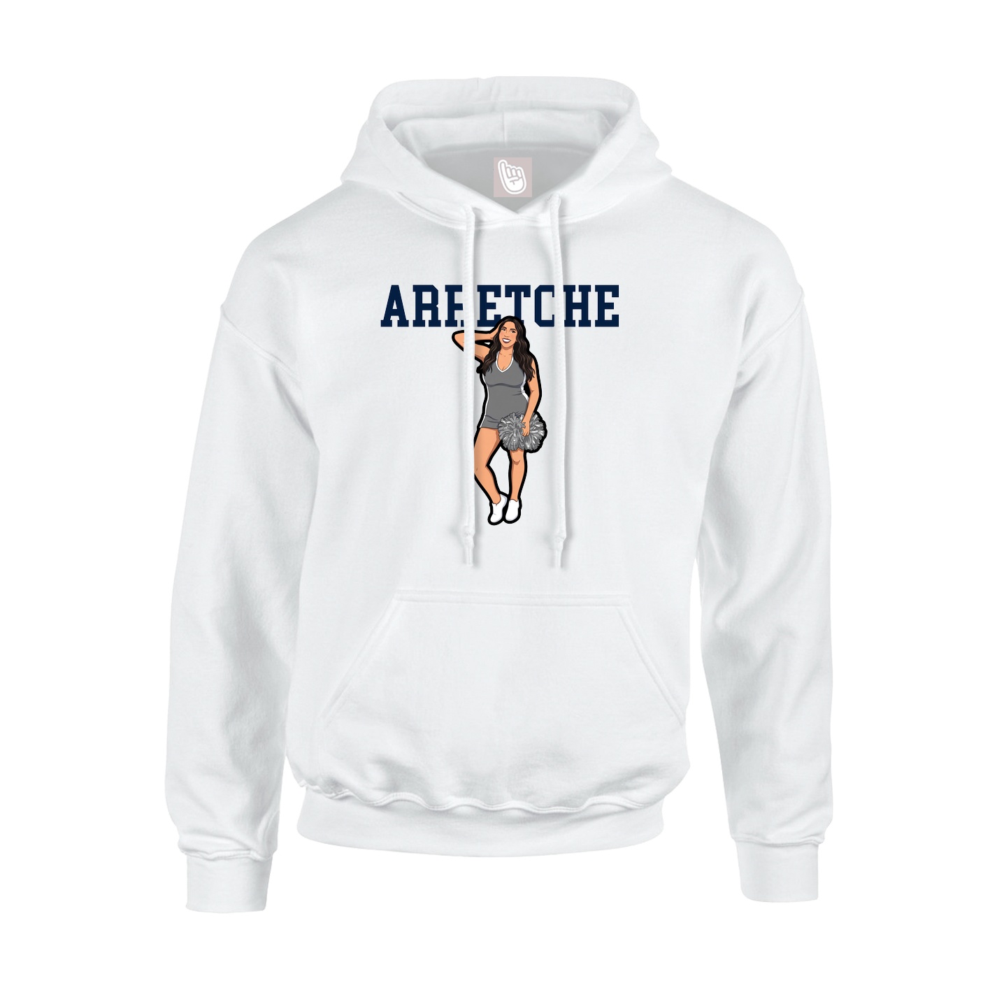 Youth Hoodie — Shirsey in White