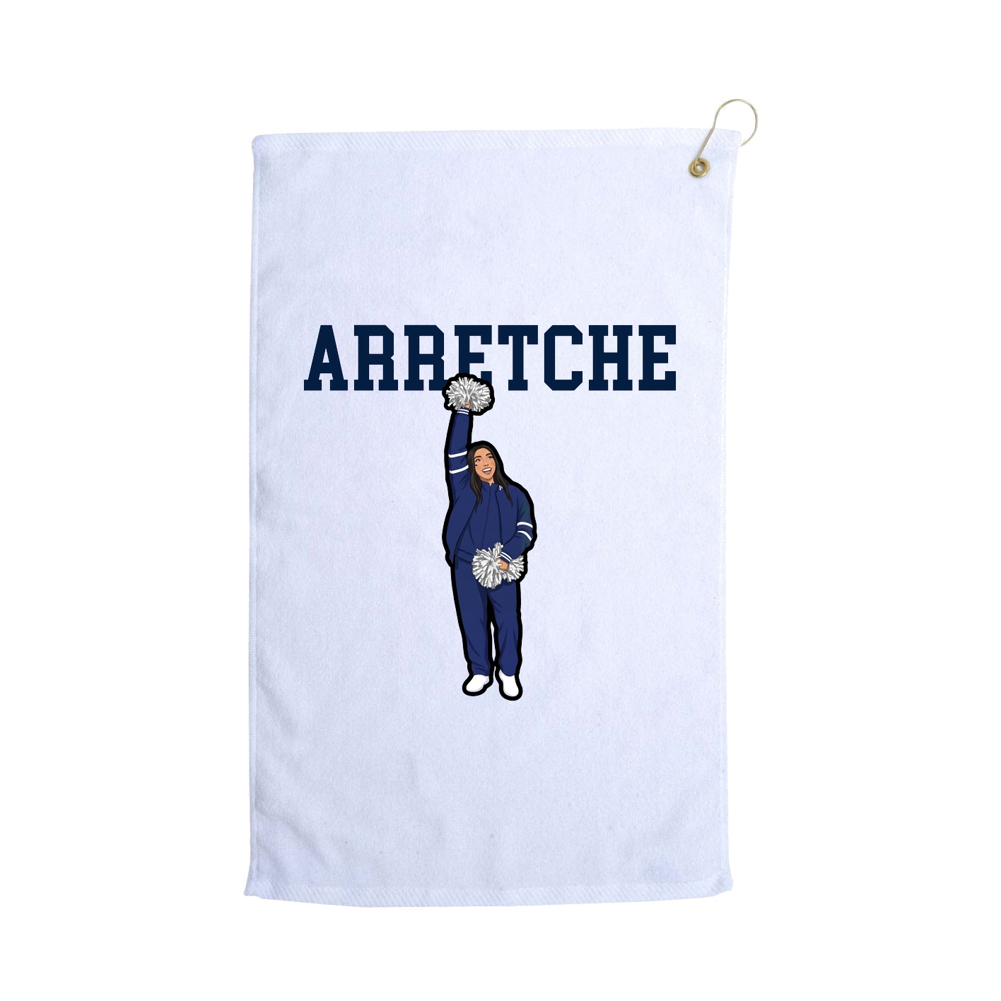 Golf Towel — Shirsey in White