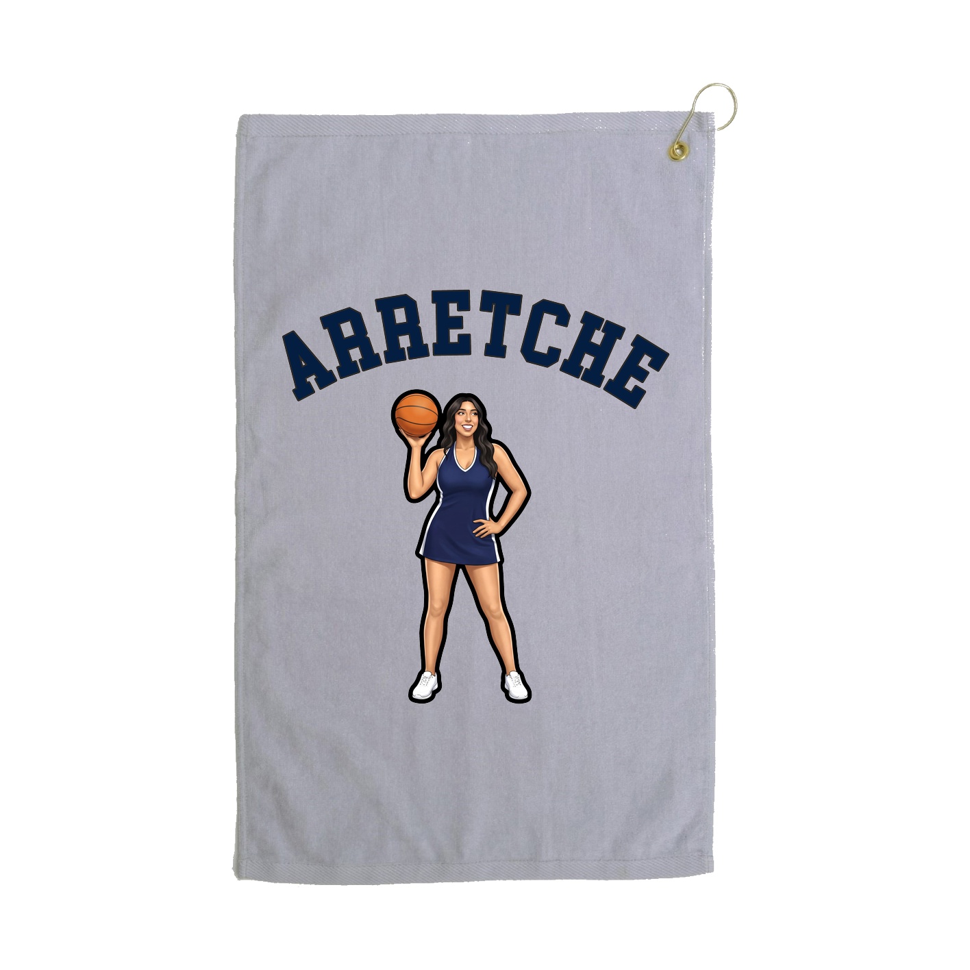 Golf Towel — Shirsey Arch in Grey