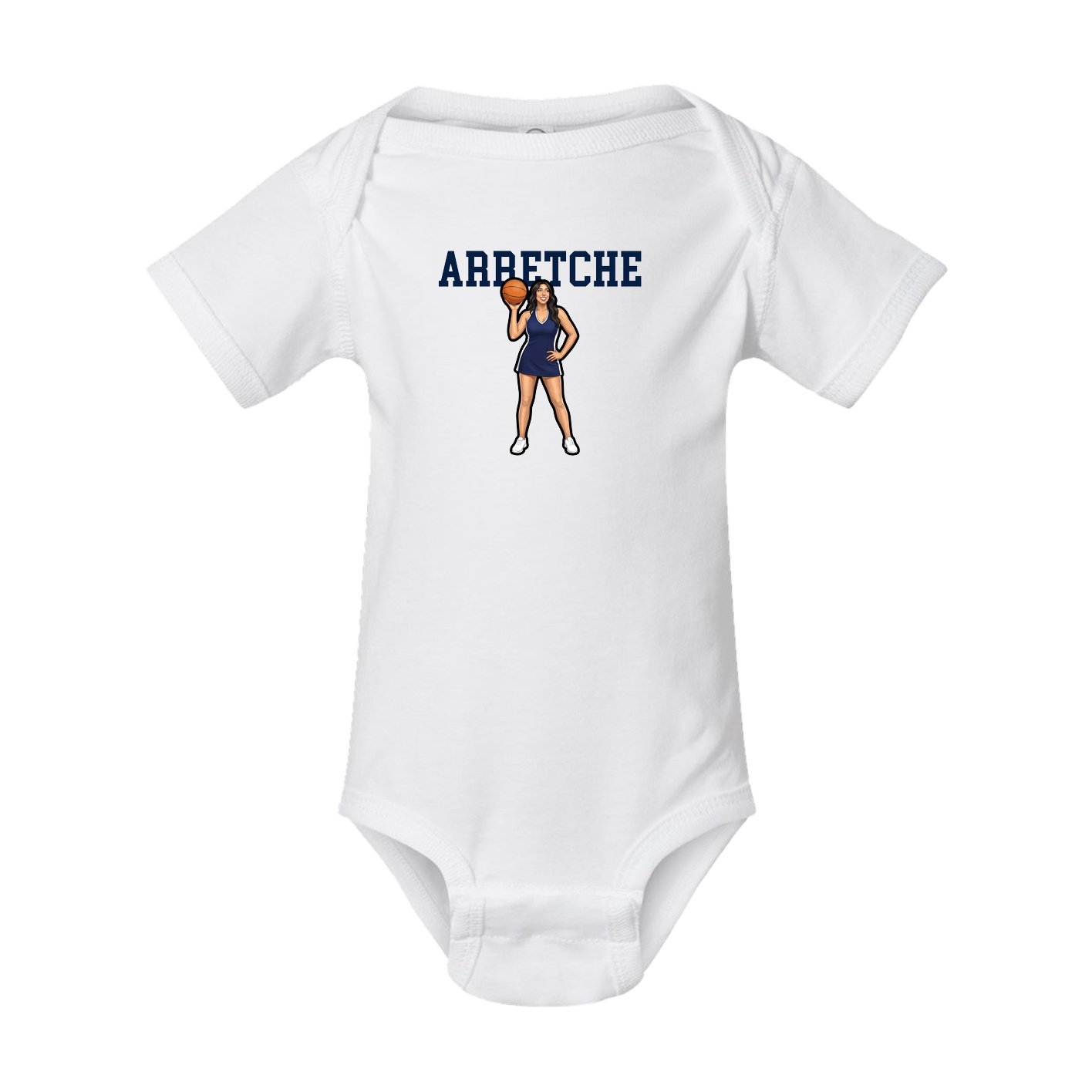 Baby Onesie — Shirsey in White