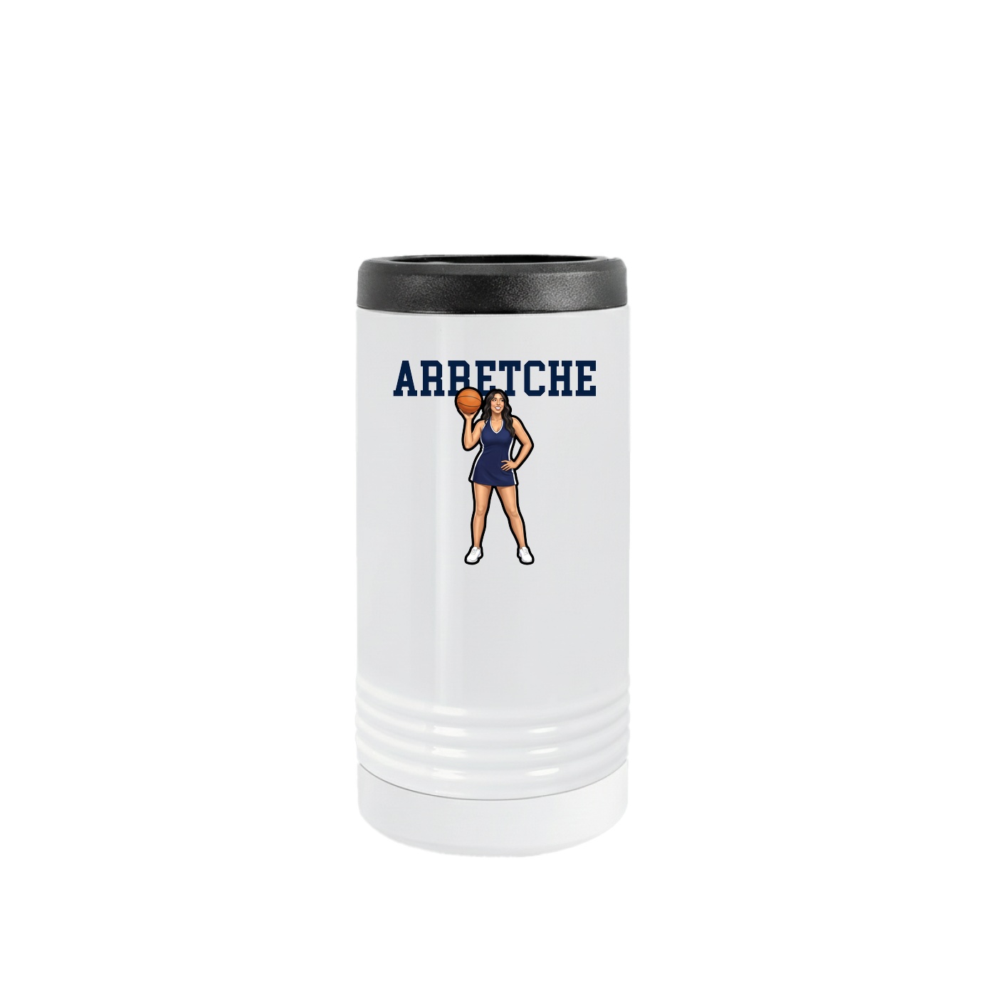 Slim Beverage Holder — Shirsey in White