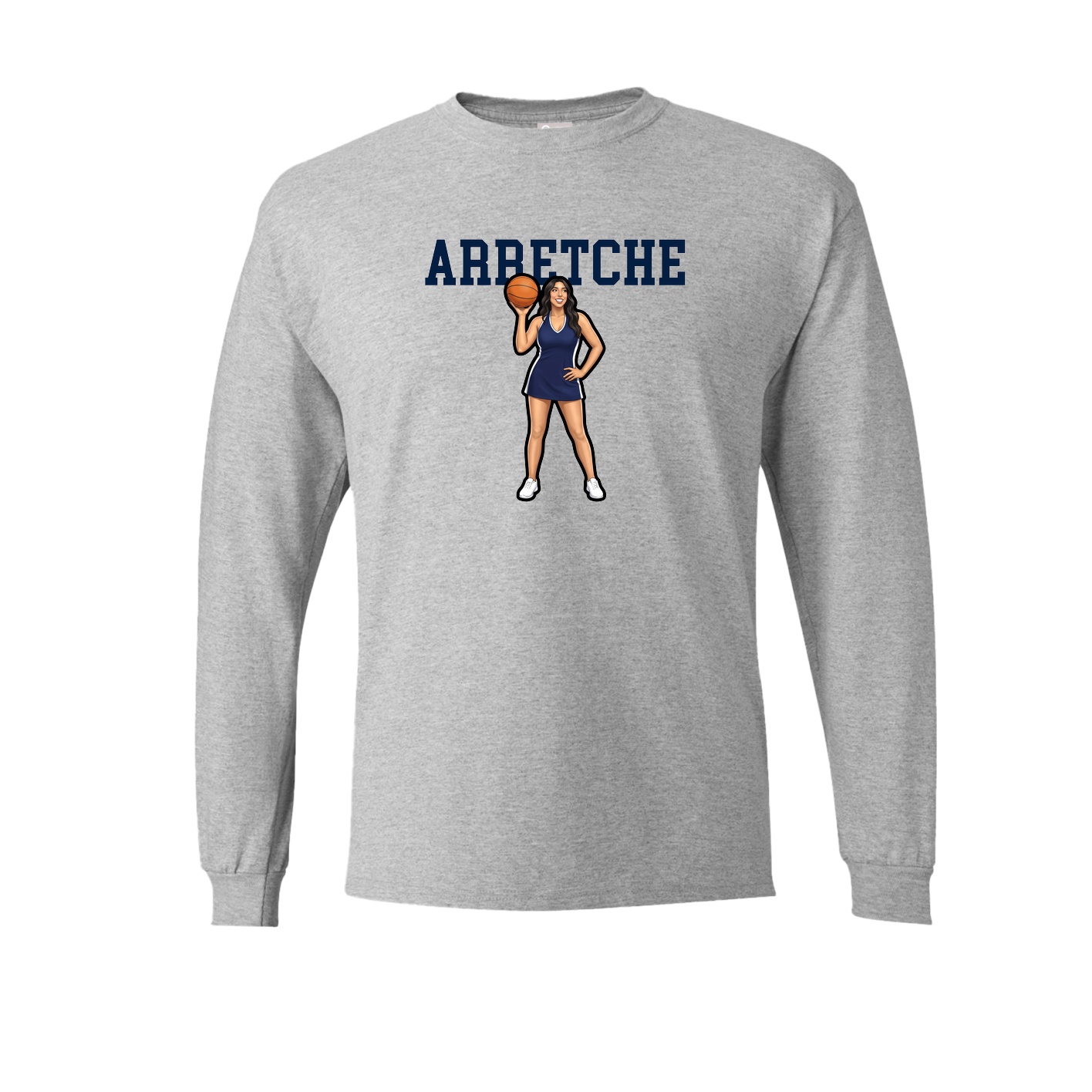 Long Sleeve Tee — Shirsey in Grey