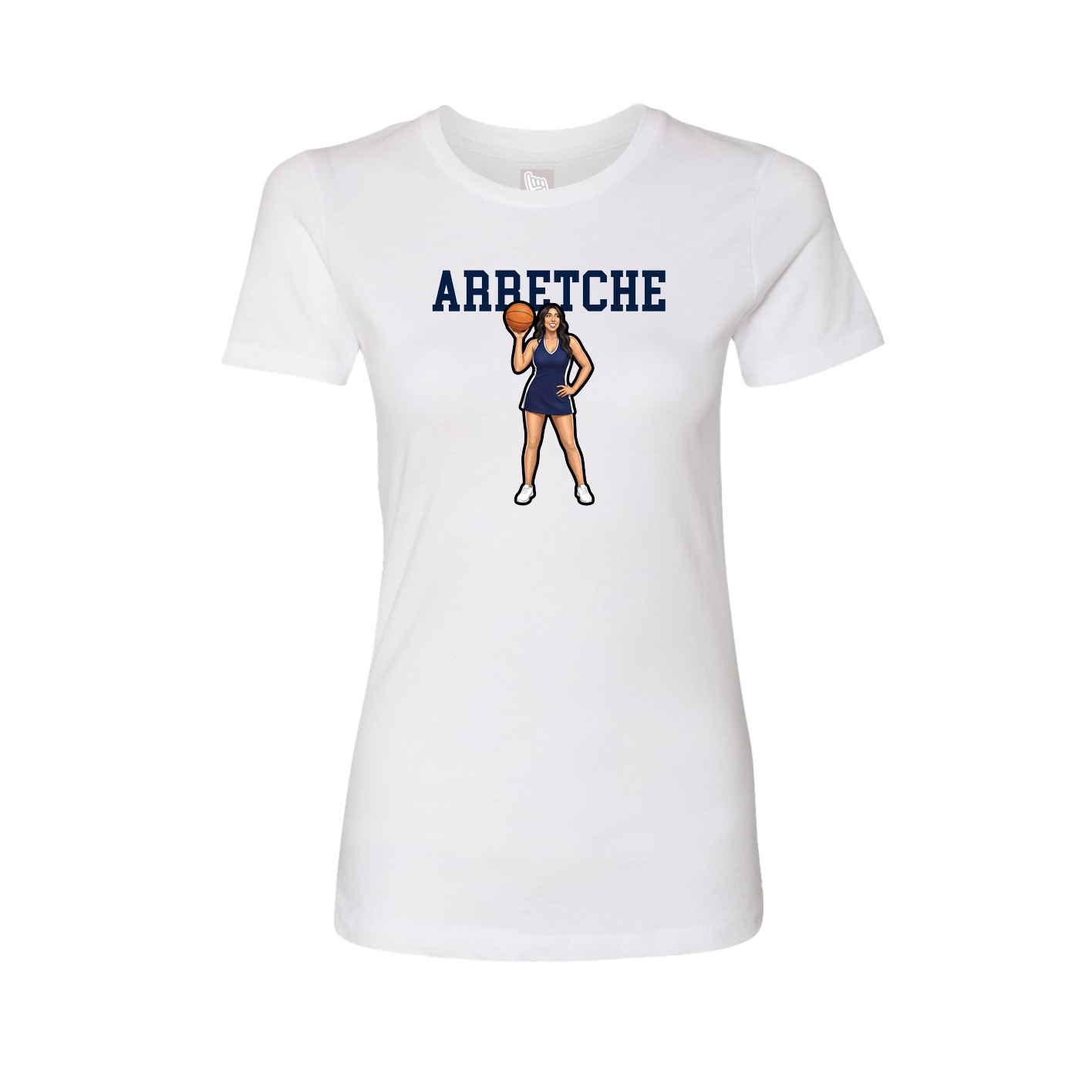 Fitted Women's Tee — Shirsey in White