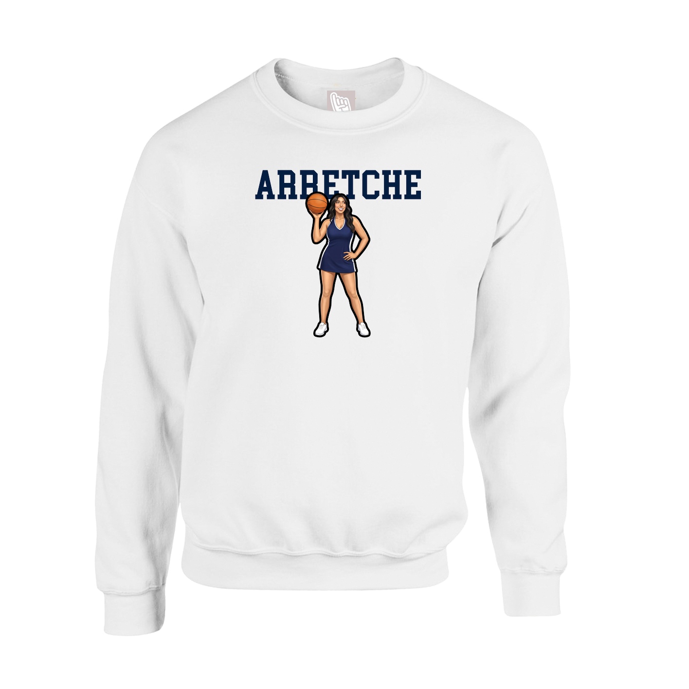 Fleece Crew — Shirsey in White