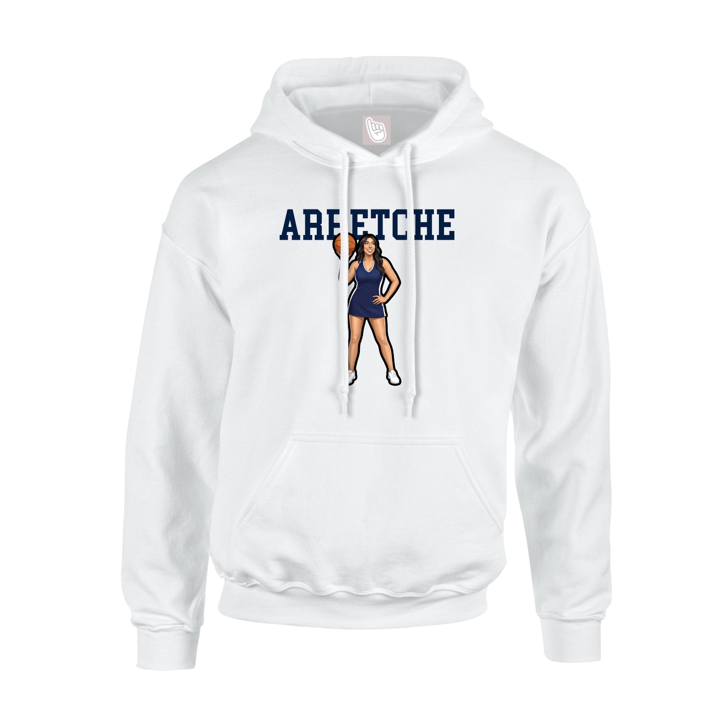 Youth Hoodie — Shirsey in White