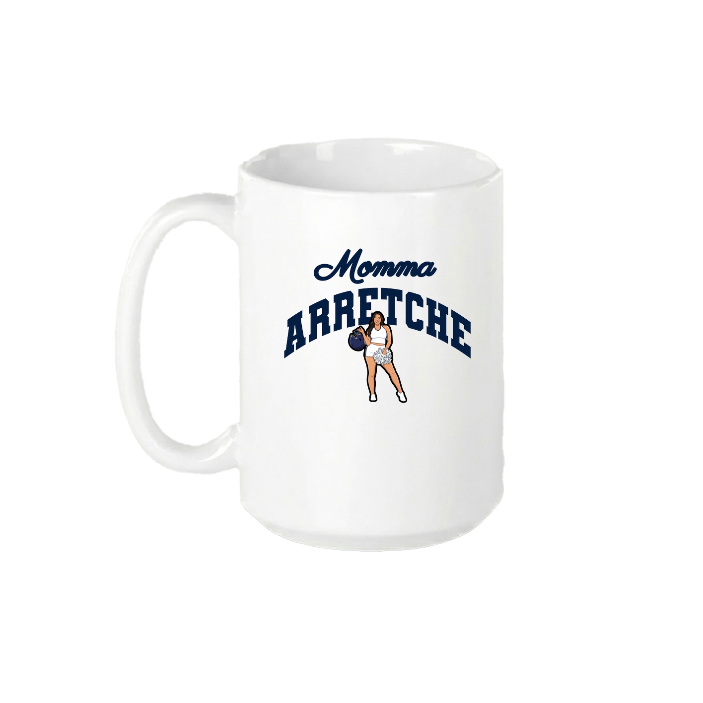 15oz Coffee Mug — Mothers Day Arch in White