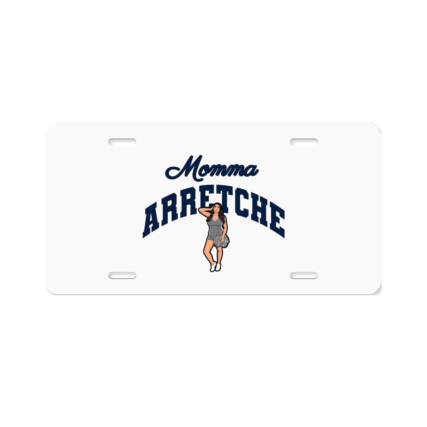 License Plate — Mothers Day Arch in Classic