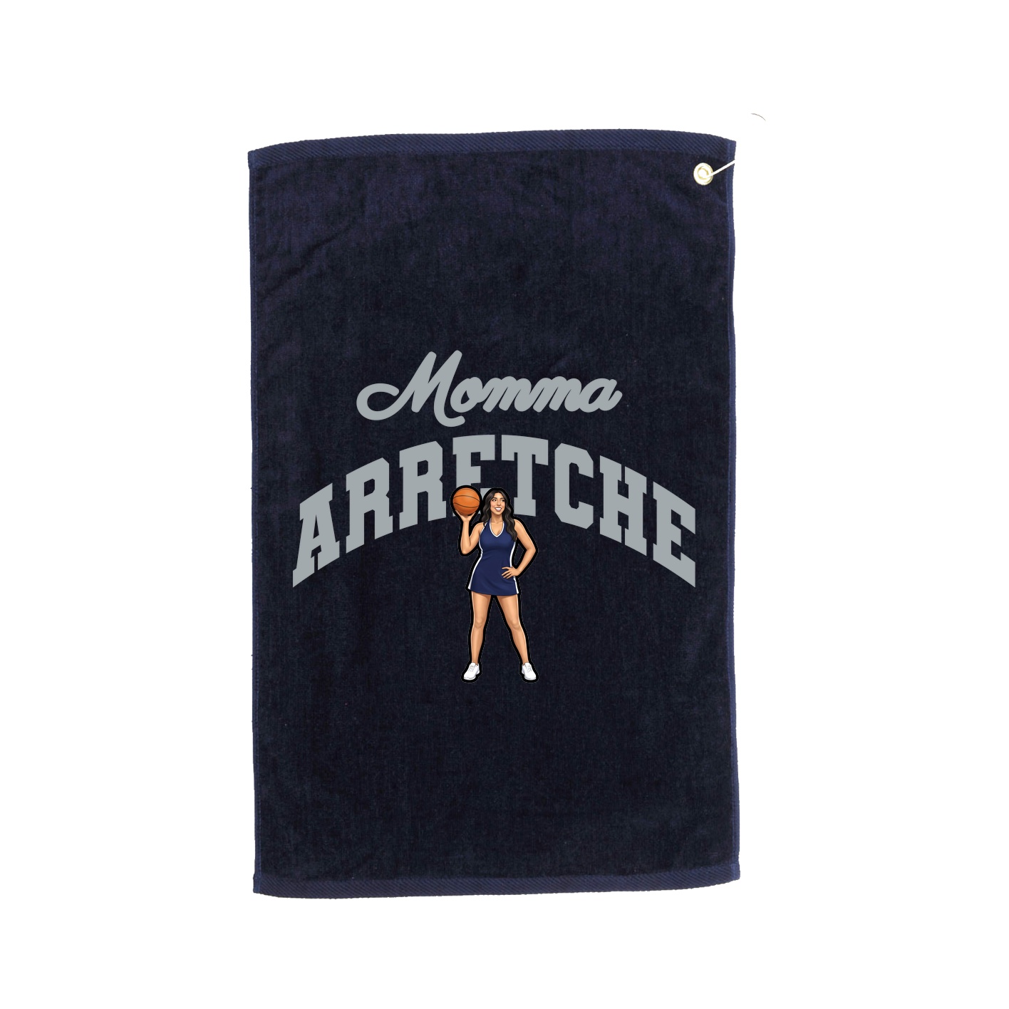 Golf Towel — Mothers Day Arch in Navy