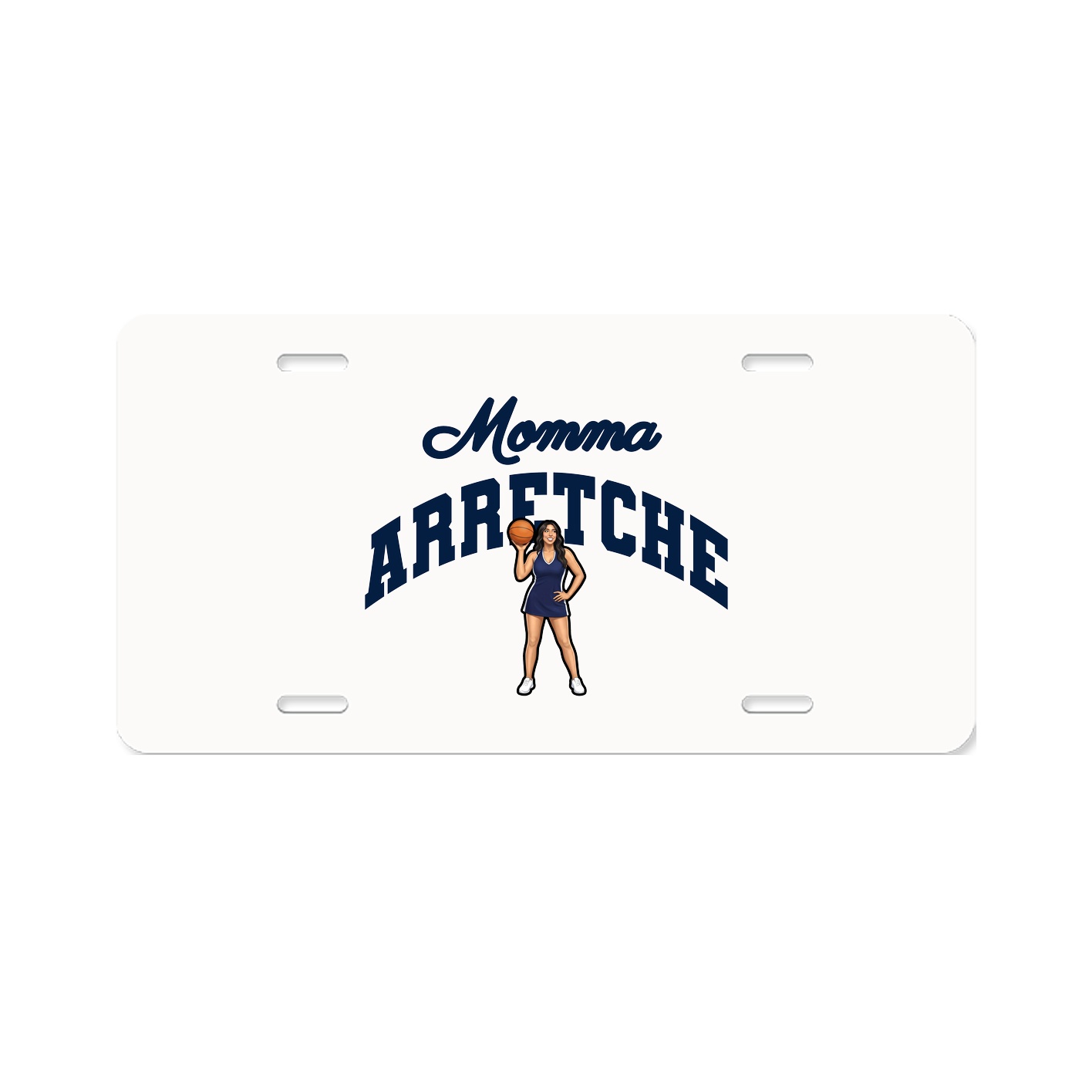 License Plate — Mothers Day Arch in Classic