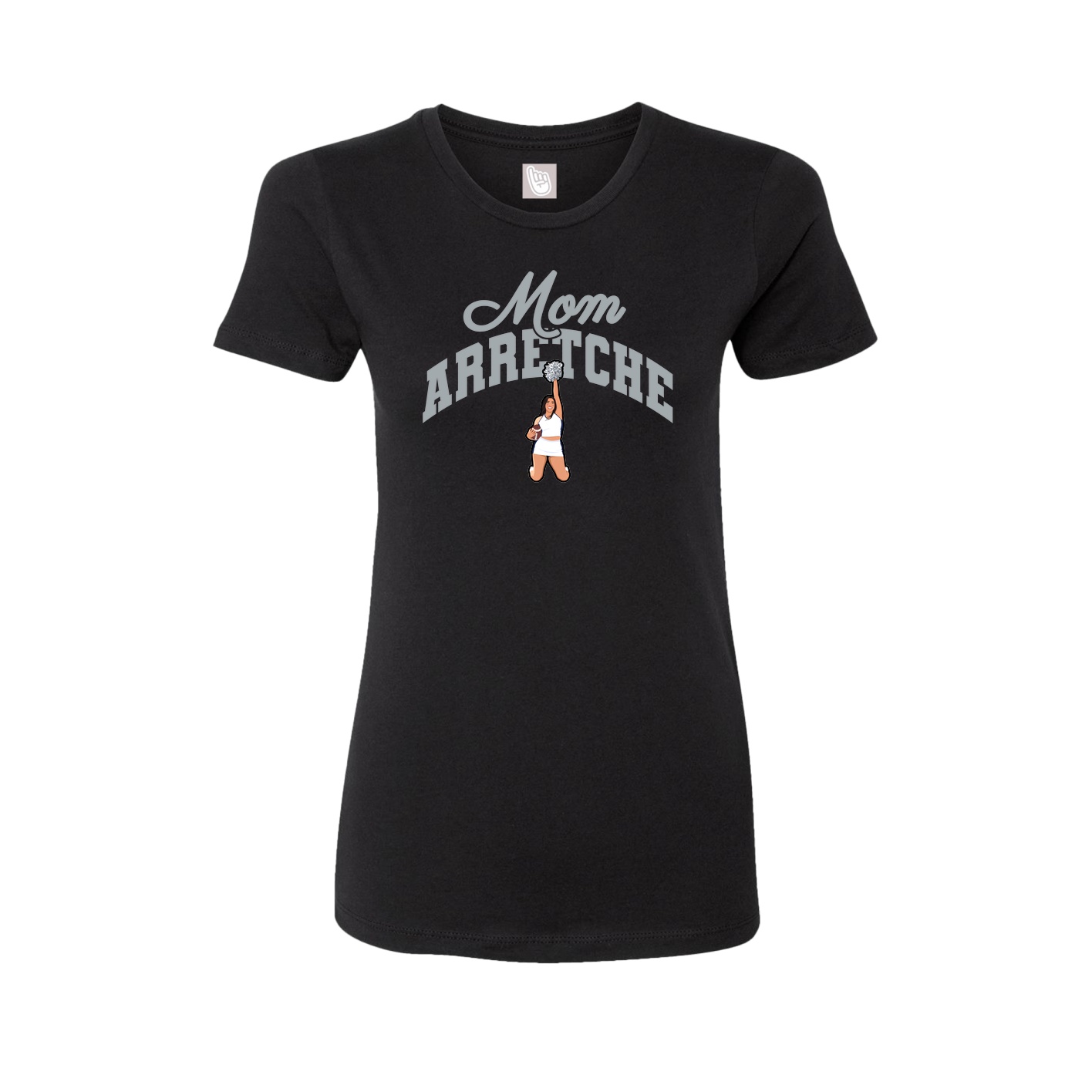 Womens Tee — Mothers Day Arch in Black