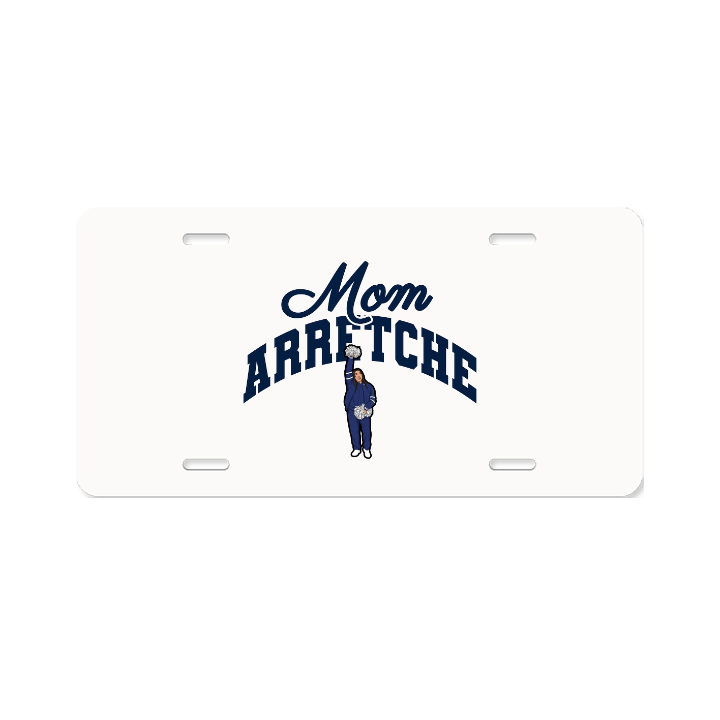 License Plate — Mothers Day Arch in Classic