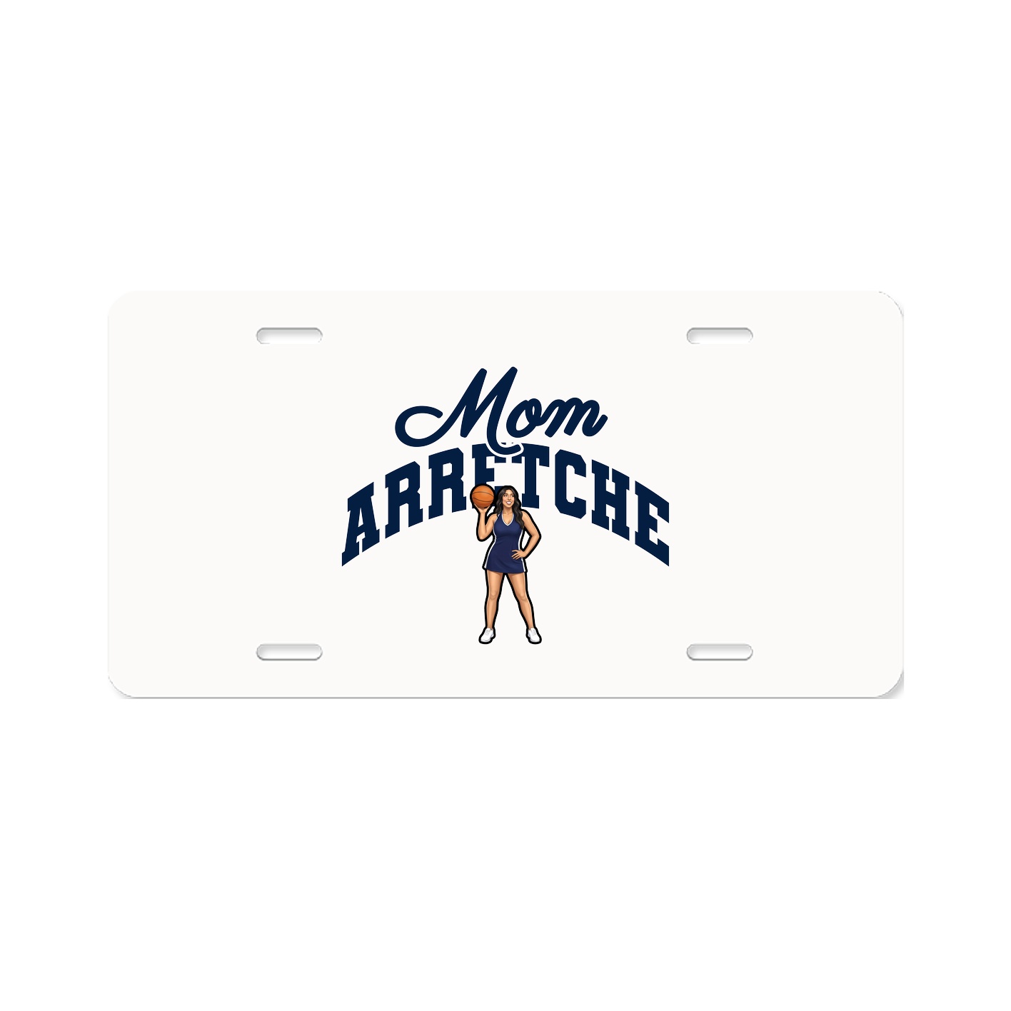License Plate — Mothers Day Arch in Classic