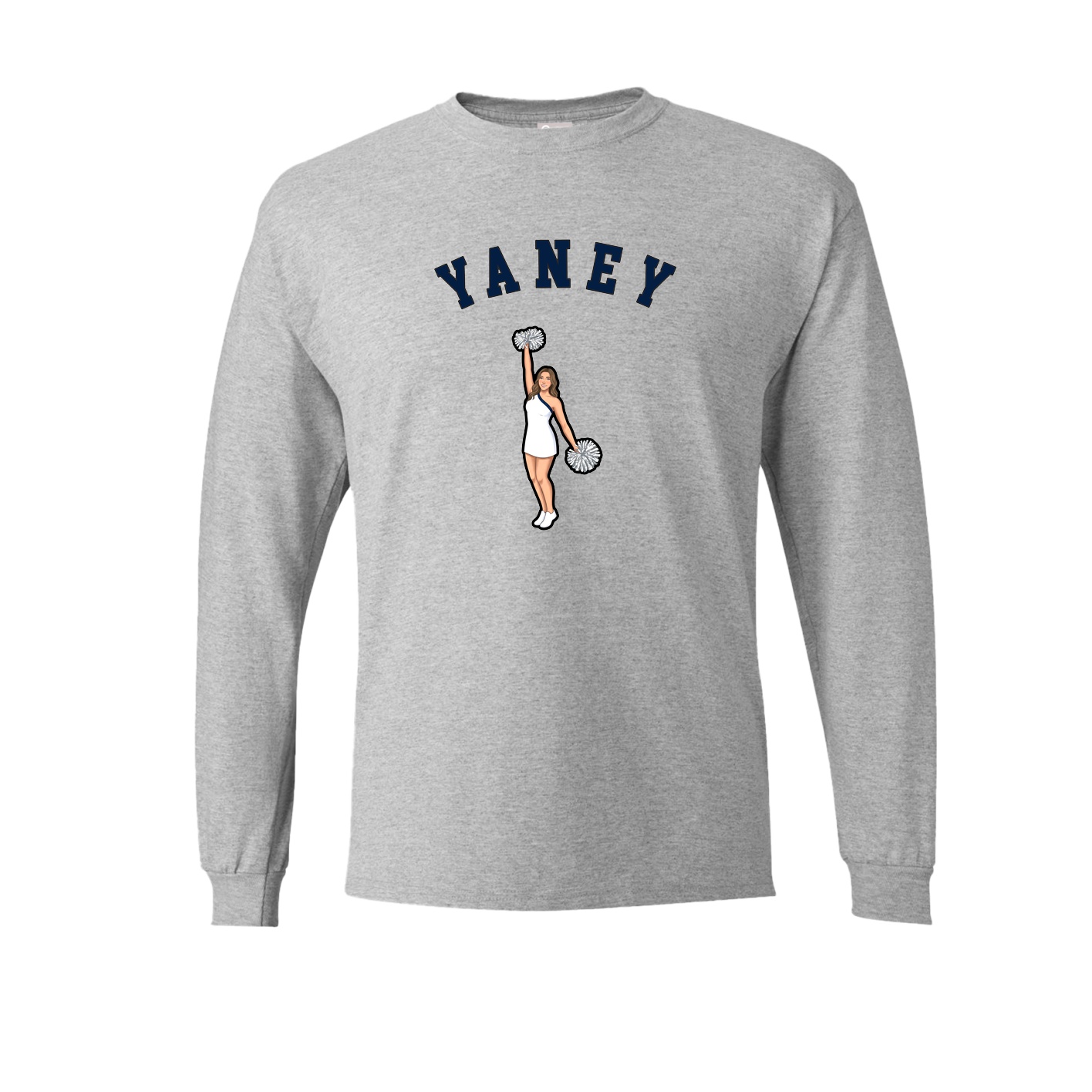 Long Sleeve Tee — Shirsey Arch in Grey