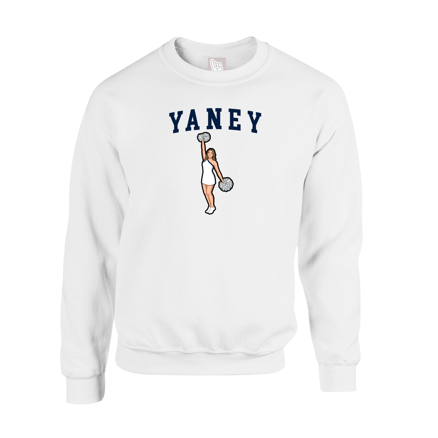 Fleece Crew — Shirsey in White