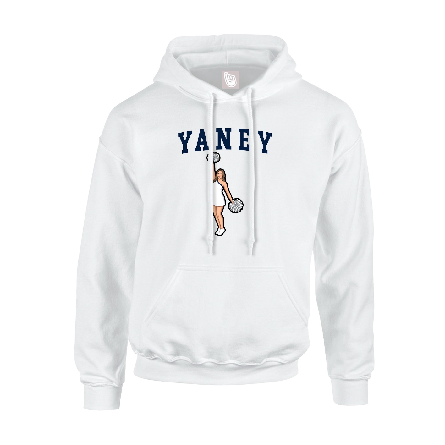 Youth Hoodie — Shirsey in White