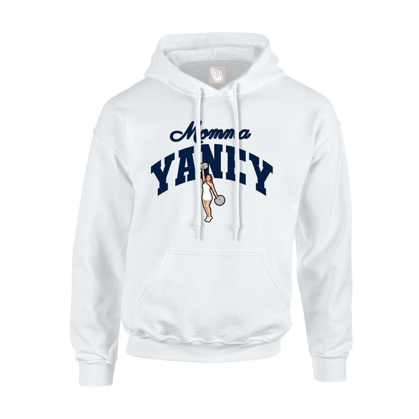 Hoodie — Mothers Day Arch in White