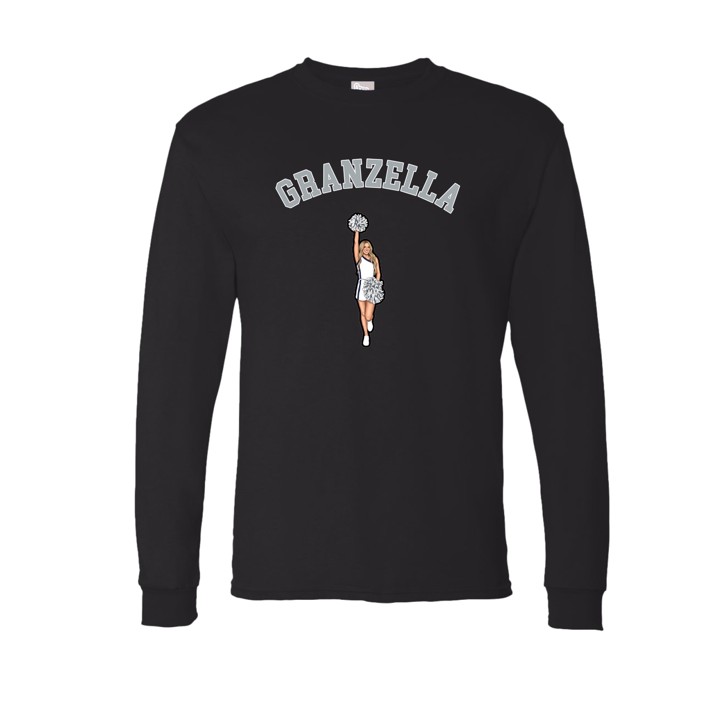 Long Sleeve Tee — Shirsey Arch in Black