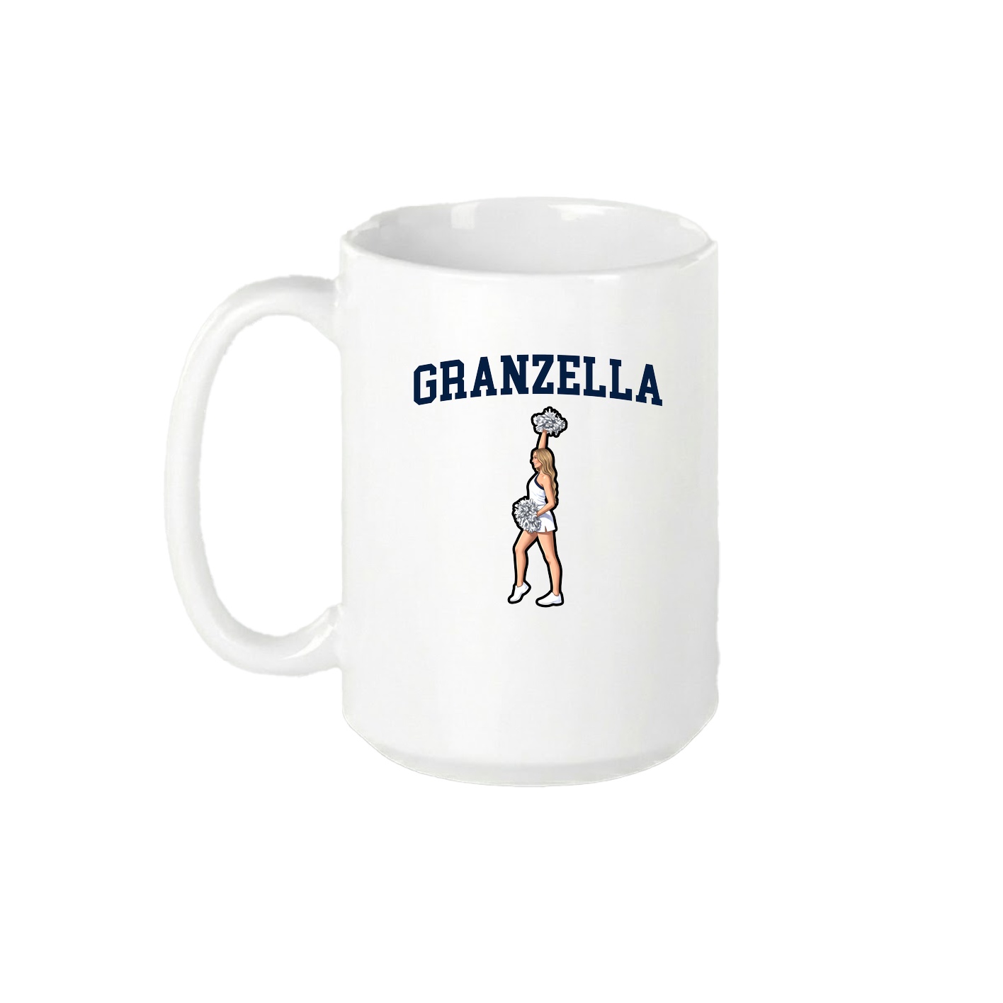 15oz Coffee Mug — Shirsey in White