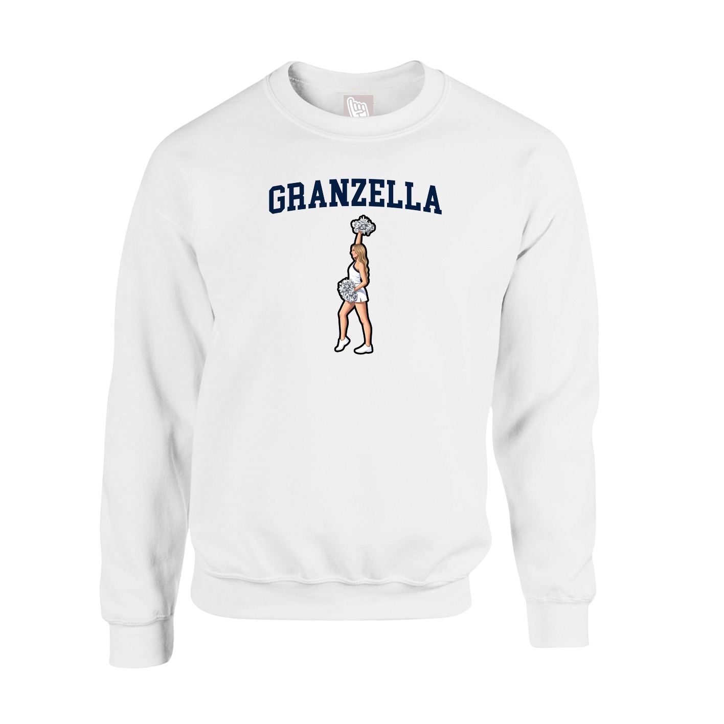 Fleece Crew — Shirsey in White