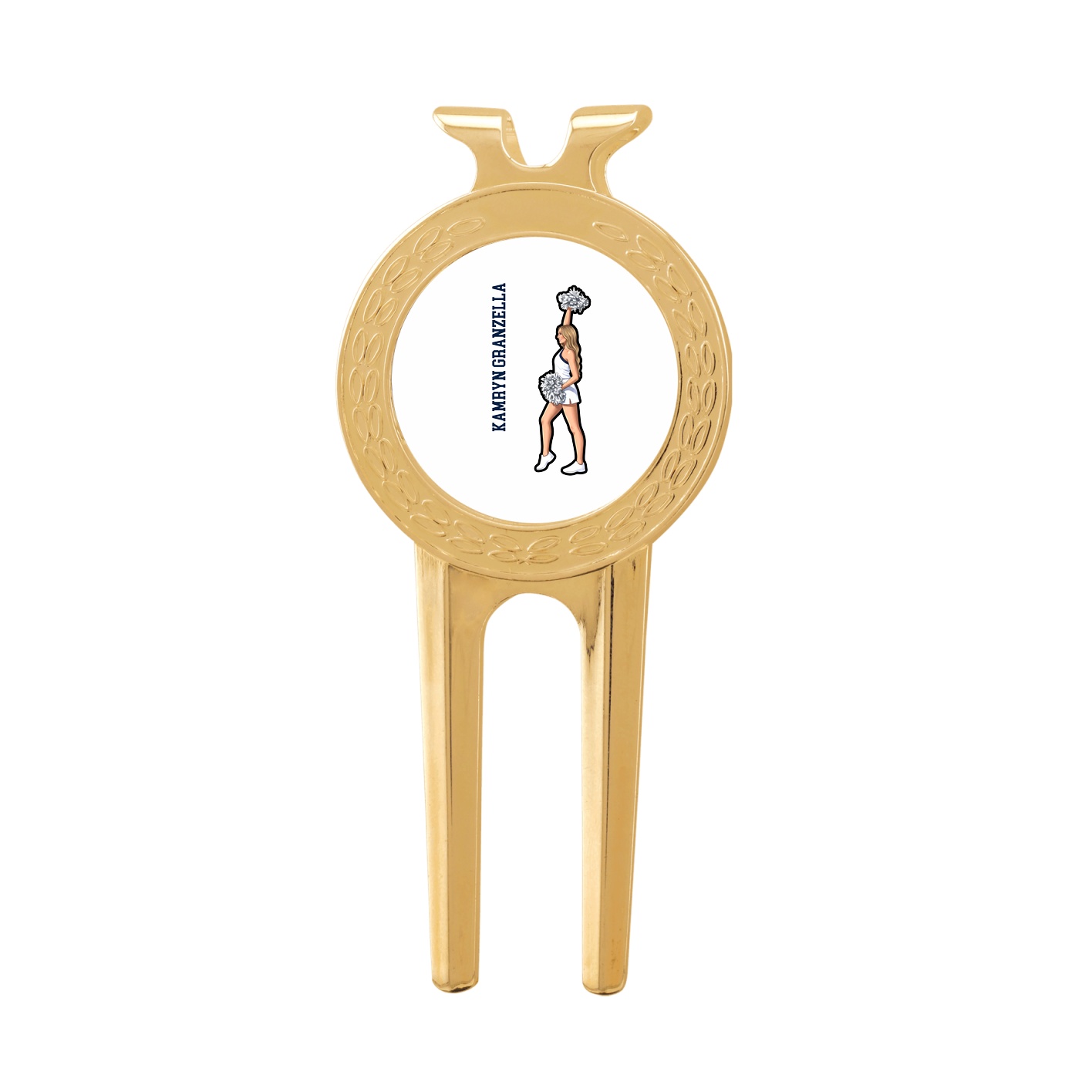 Divot Tool with Ball Marker — Name Vertical in Classic