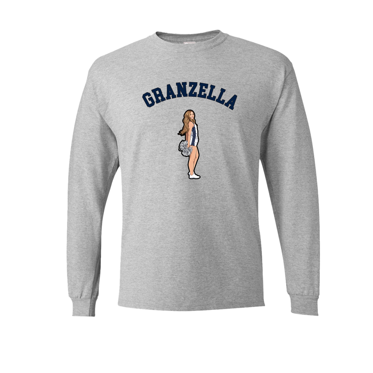 Long Sleeve Tee — Shirsey Arch in Grey