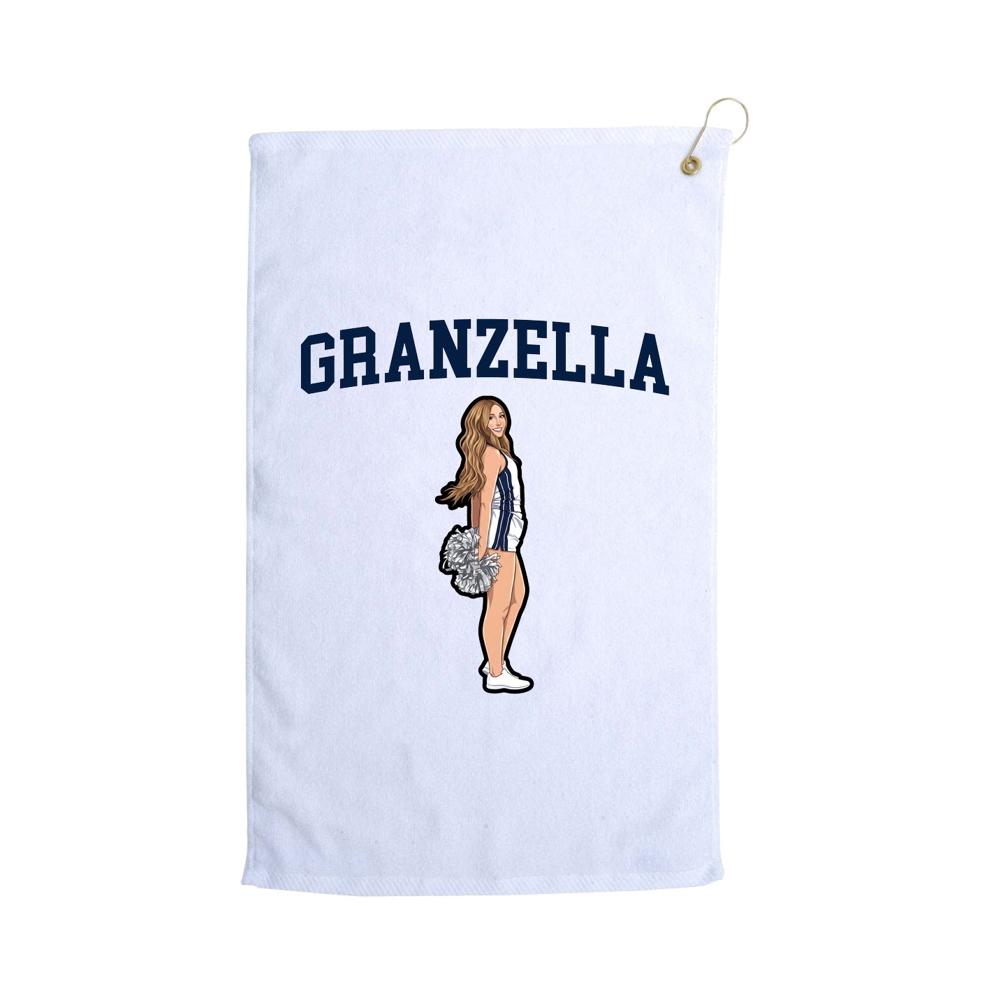 Golf Towel — Shirsey in White