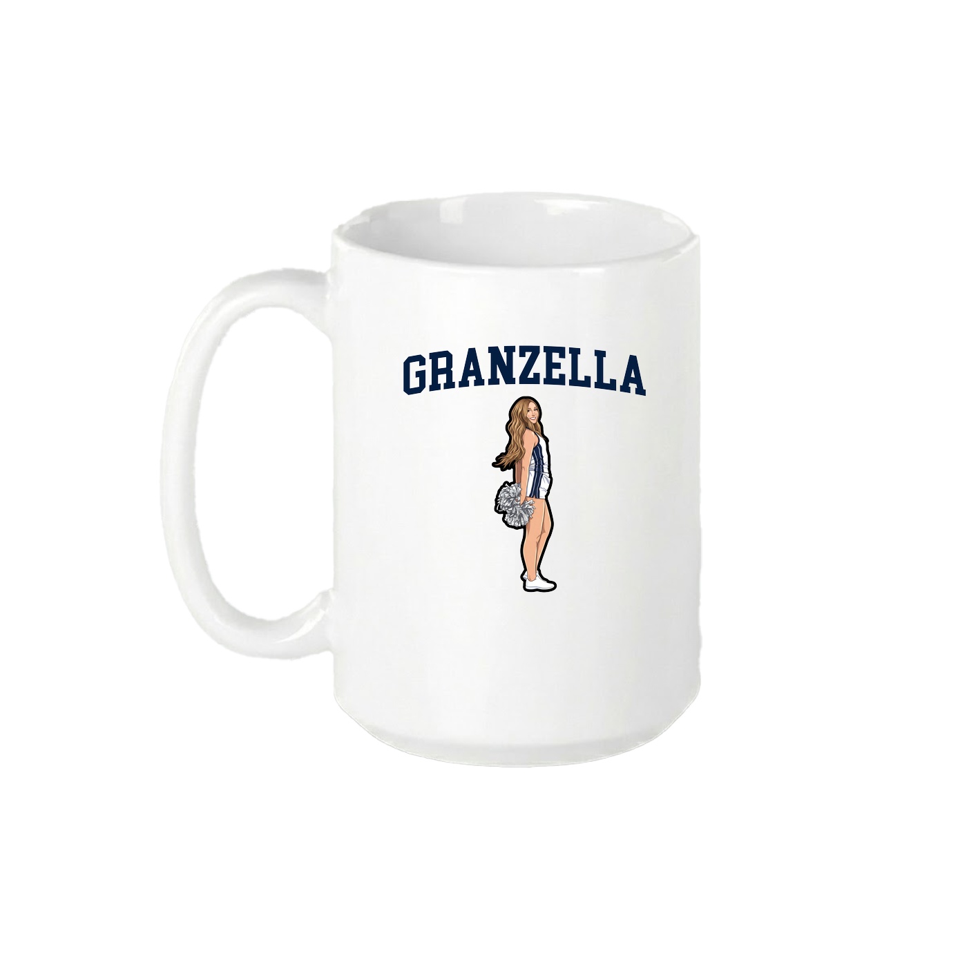 15oz Coffee Mug — Shirsey in White