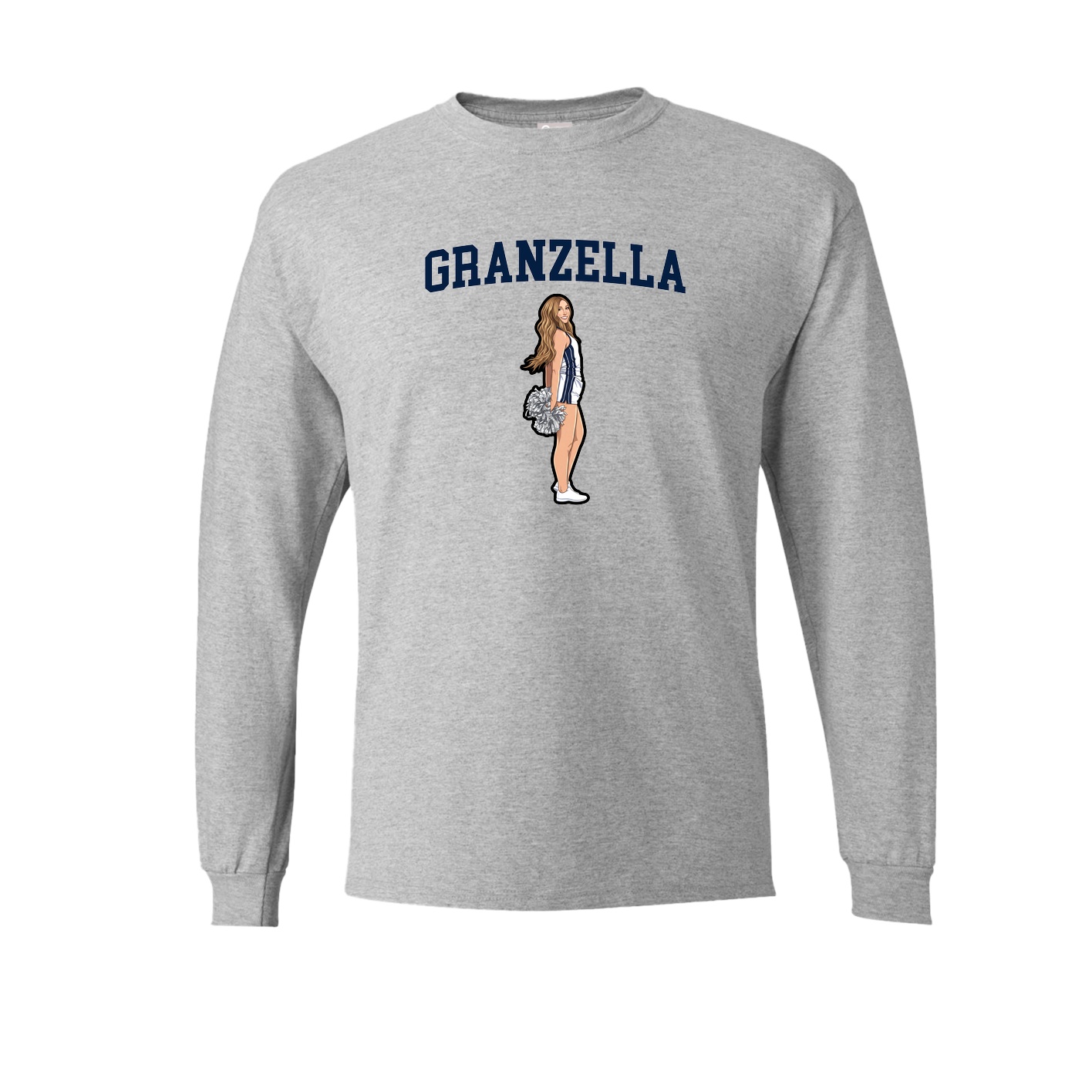 Long Sleeve Tee — Shirsey in Grey
