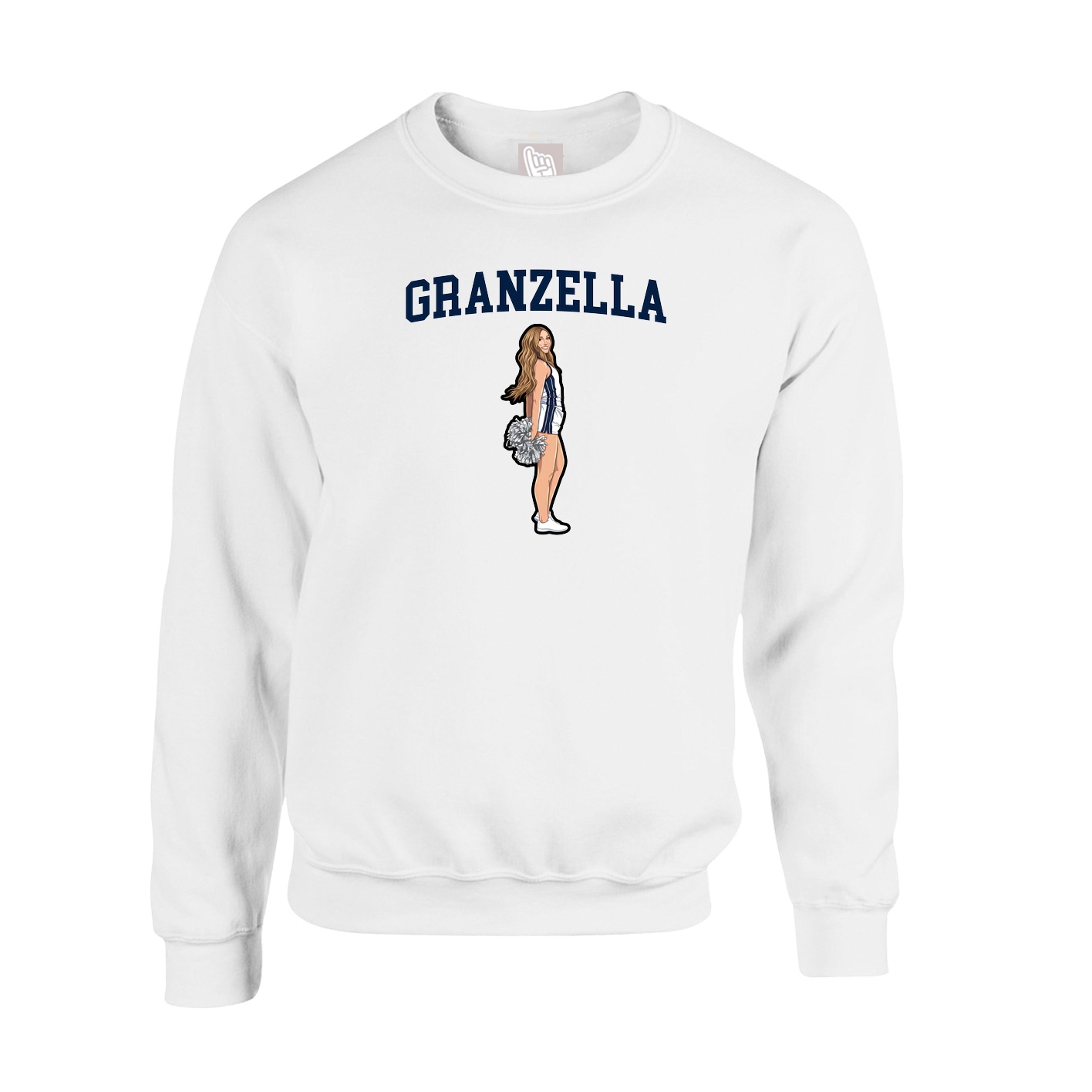 Fleece Crew — Shirsey in White