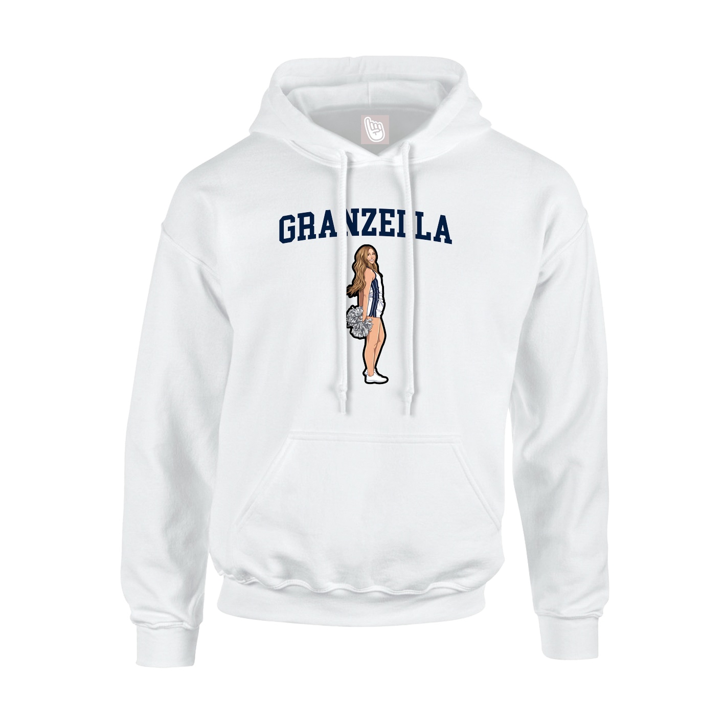 Youth Hoodie — Shirsey in White