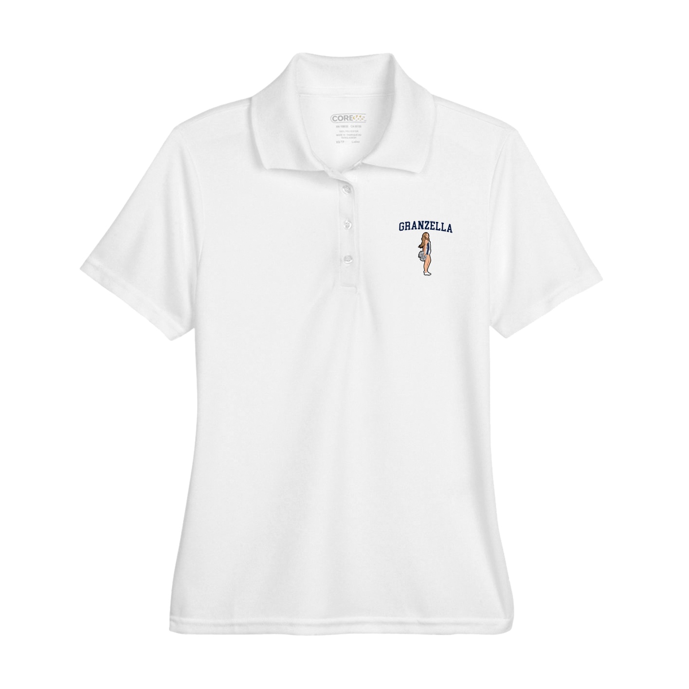 Womens Performance Polo — Shirsey in White