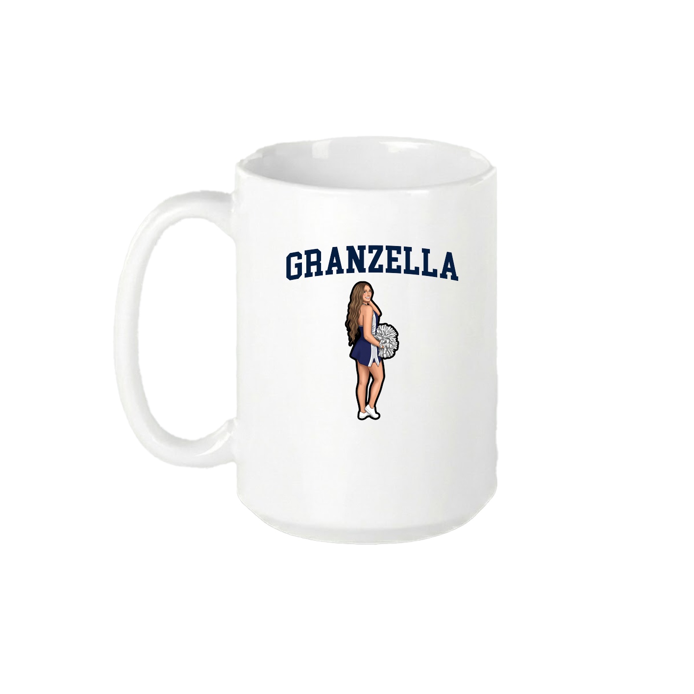 15oz Coffee Mug — Shirsey in White