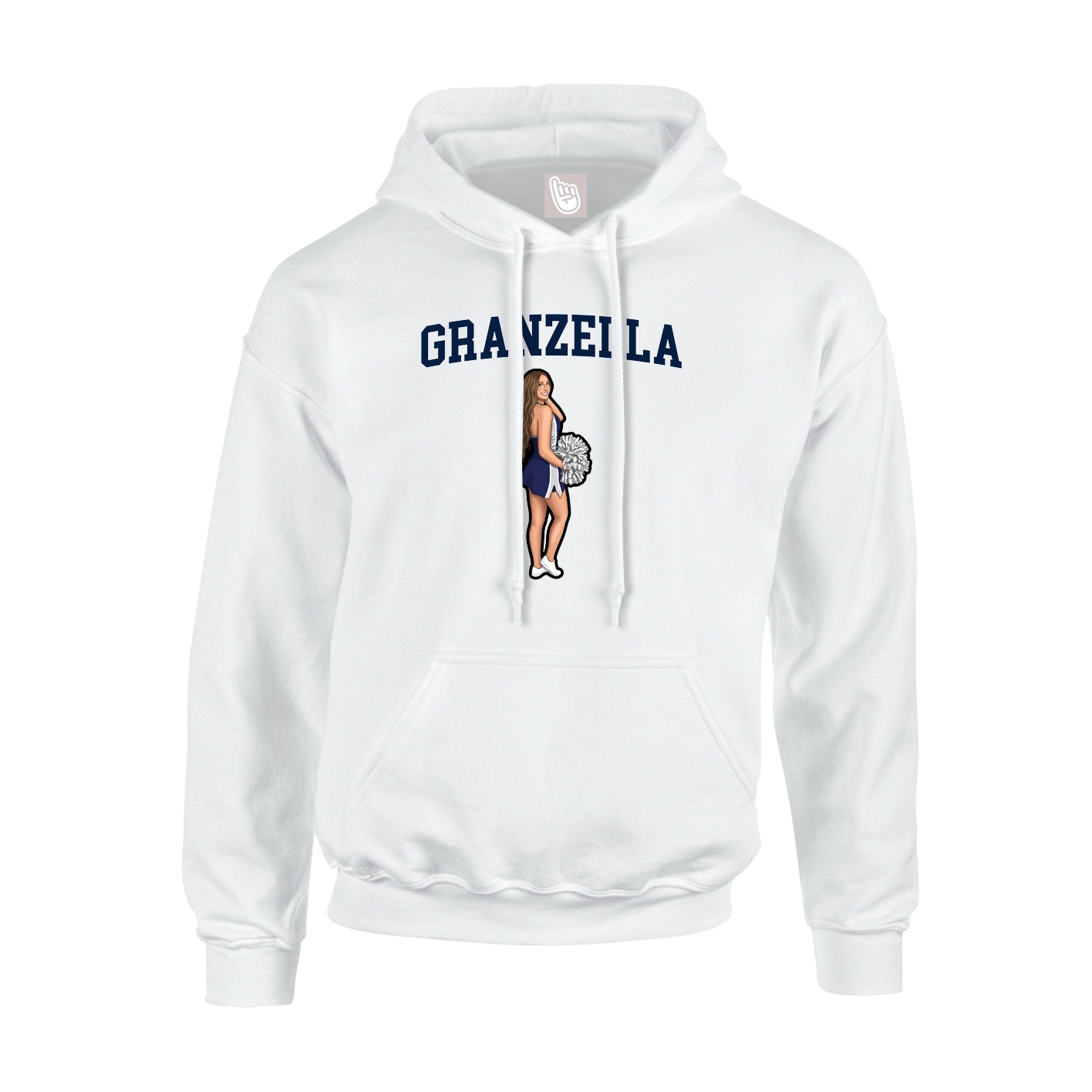 Youth Hoodie — Shirsey in White
