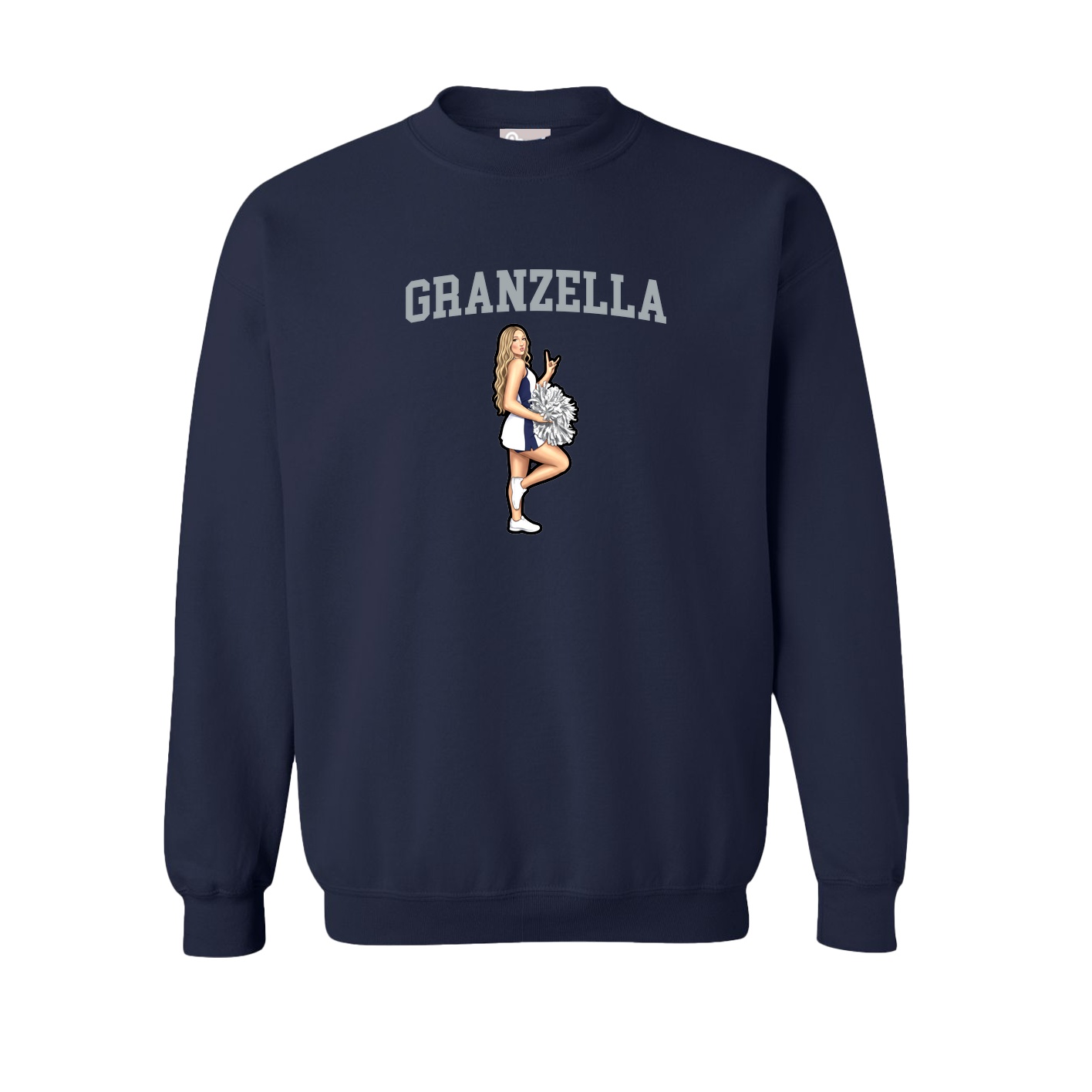 Fleece Crew — Shirsey in Navy