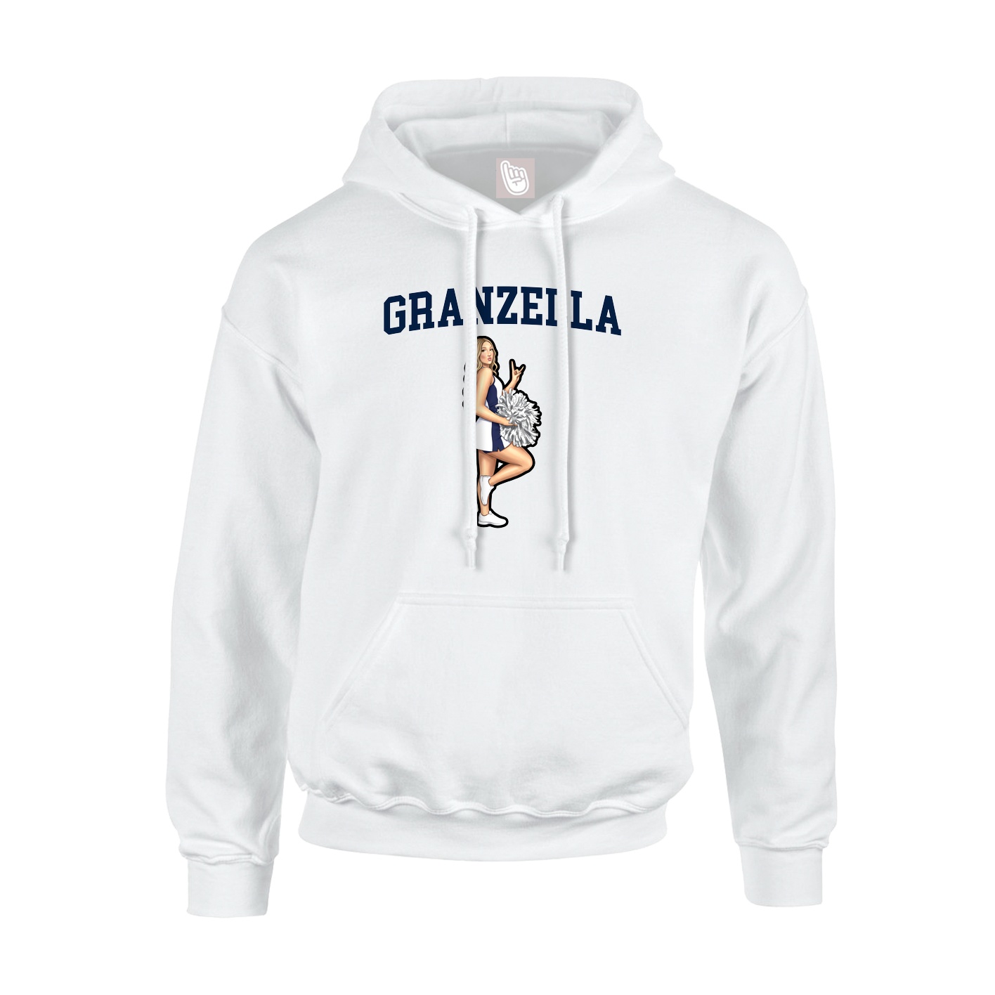 Youth Hoodie — Shirsey in White