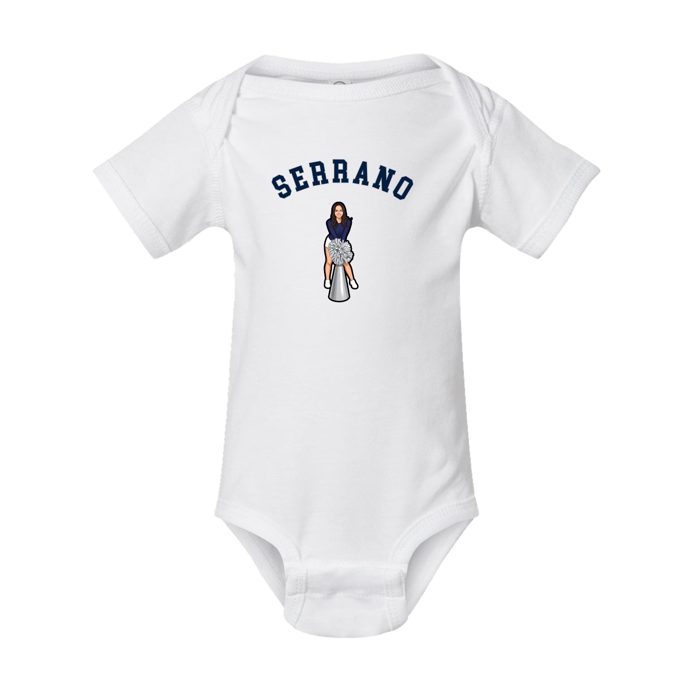 Baby Onesie — Shirsey Arch in White