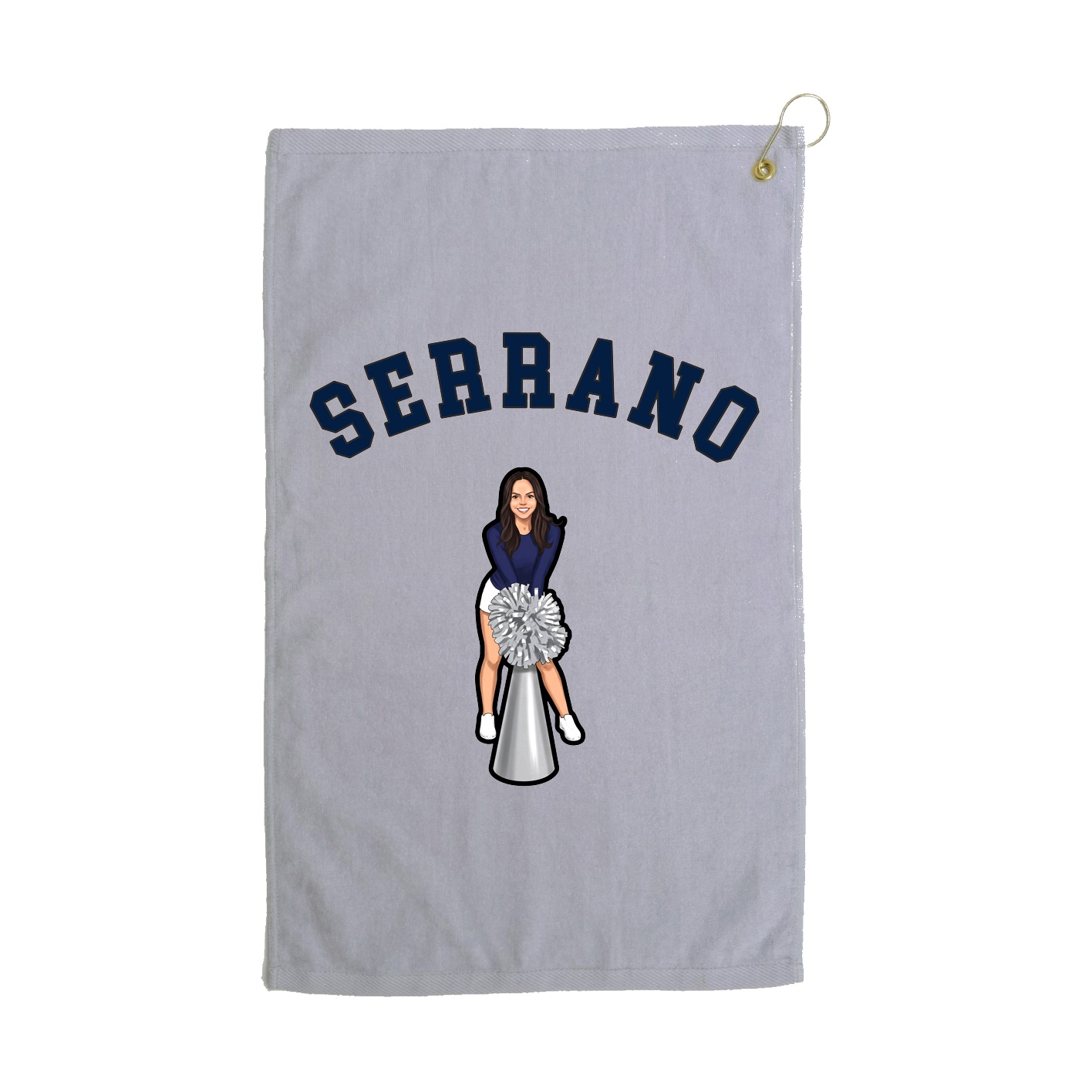 Golf Towel — Shirsey Arch in Grey