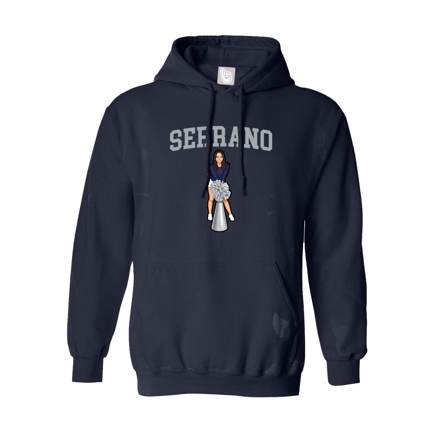 Youth Hoodie — Shirsey in Navy