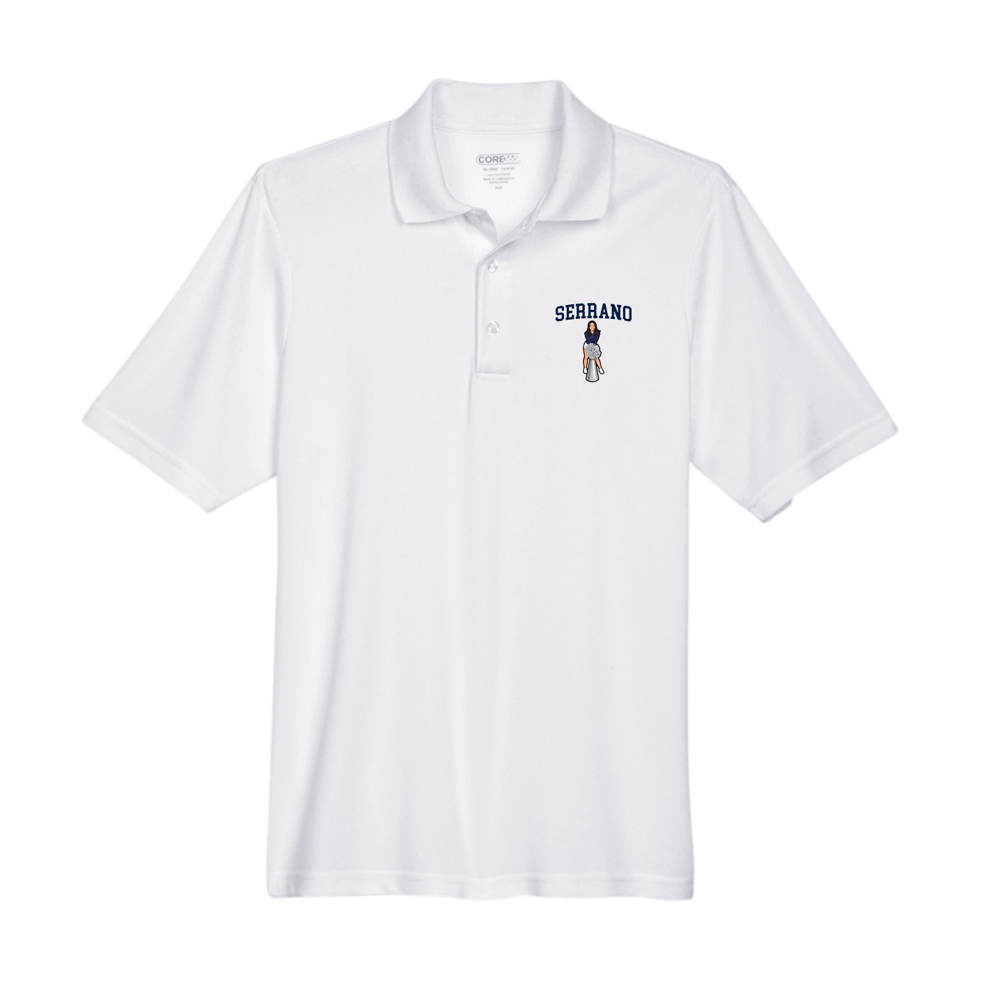 Performance Polo — Shirsey in White