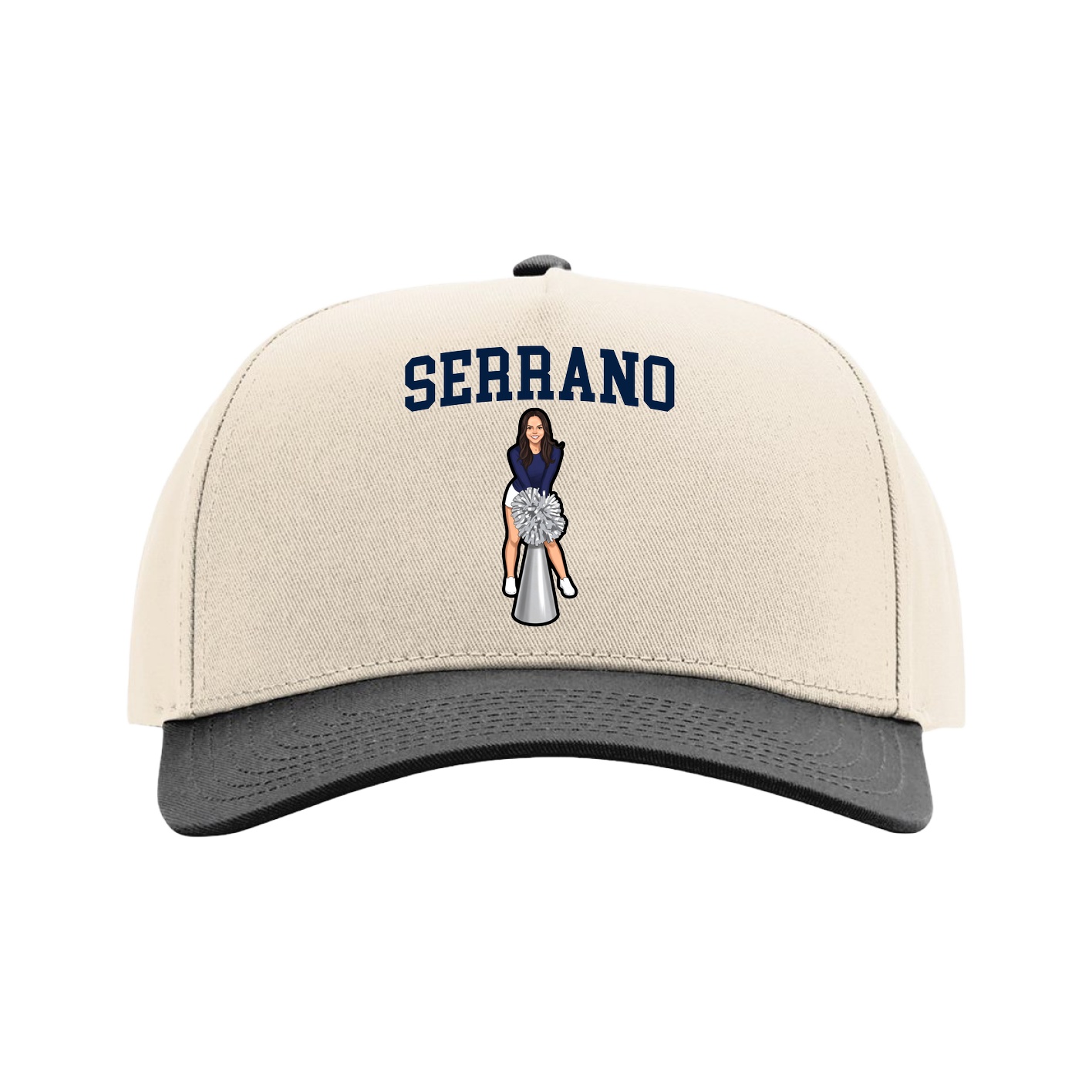 Full Fabric Five-Panel Champ Cap